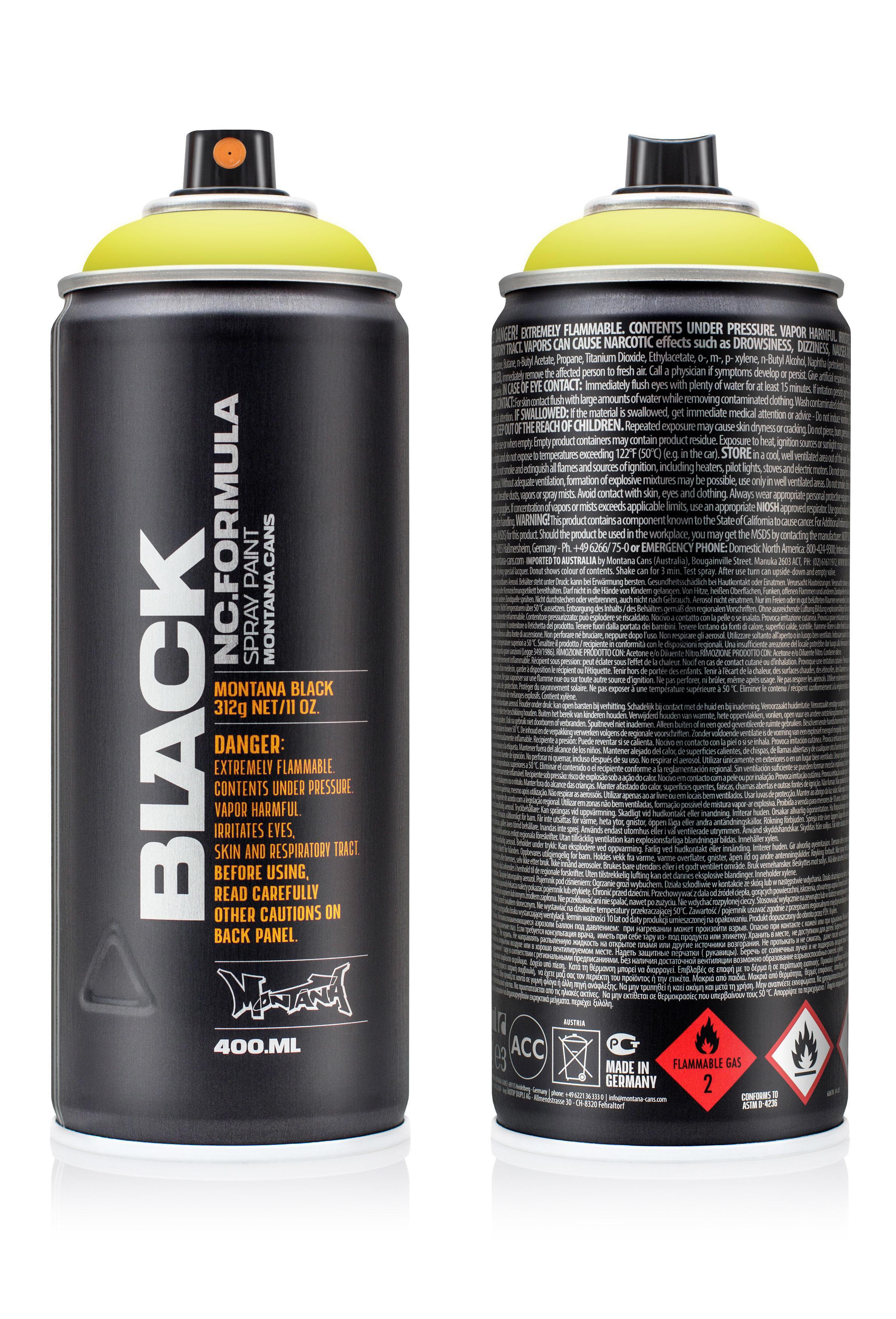 Изображение товара Краска аэрозольная MONTANA 6000BLK фисташковая 0.4 л