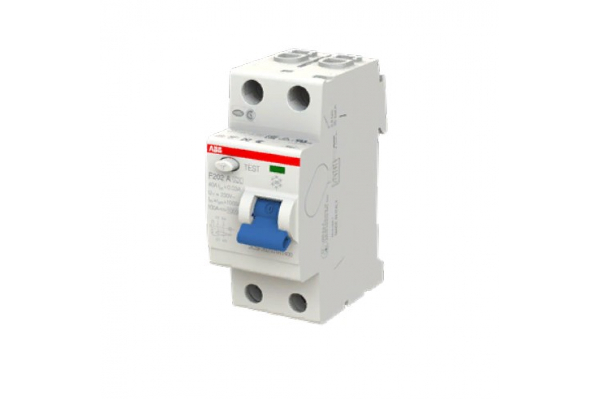 Изображение товара Устройство защитного отключения (УЗО) ABB 2CSF202101R1400 40 А 230 В 2 модуля