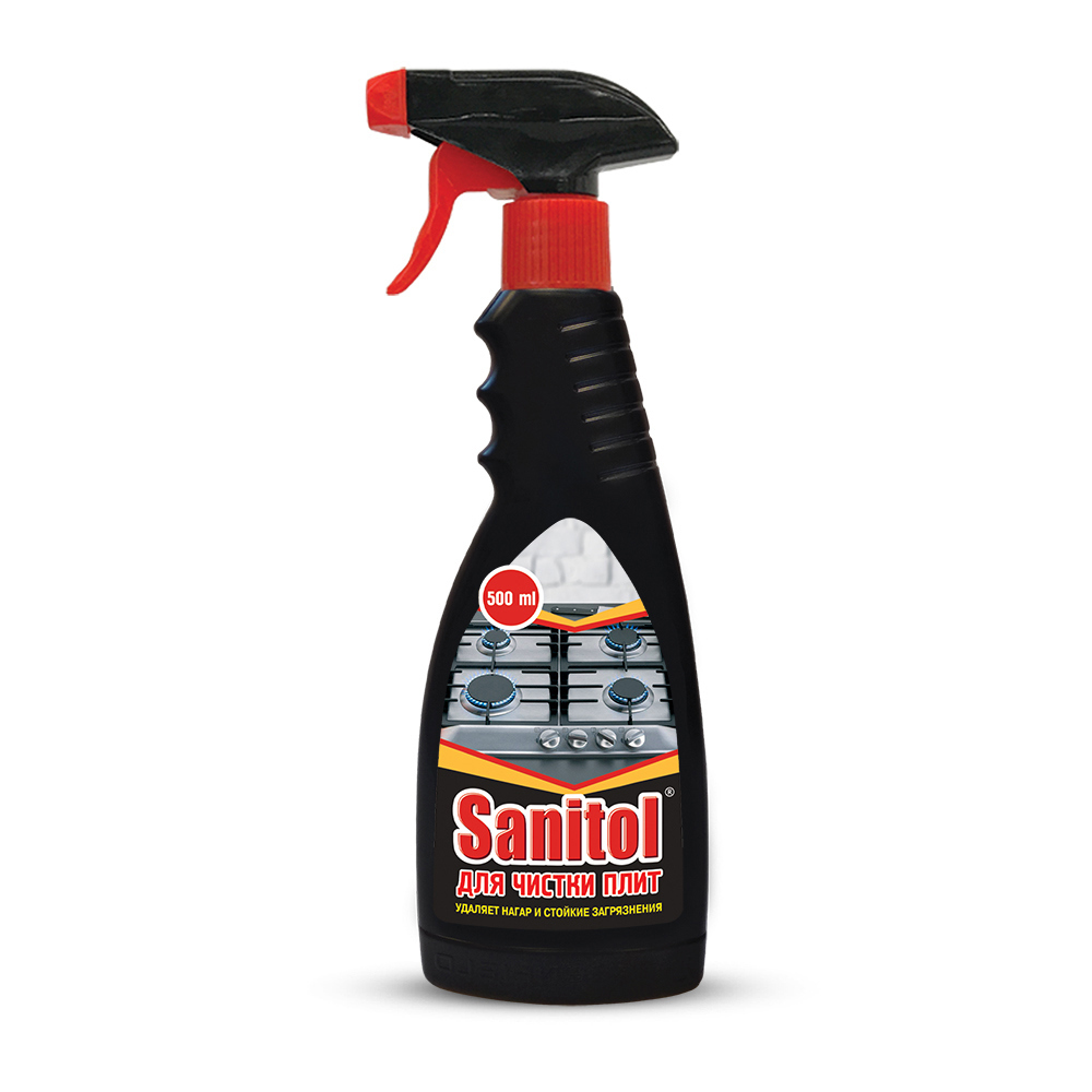 Изображение товара Чистящее средство Sanitol для плит с распылителем 0.5 л