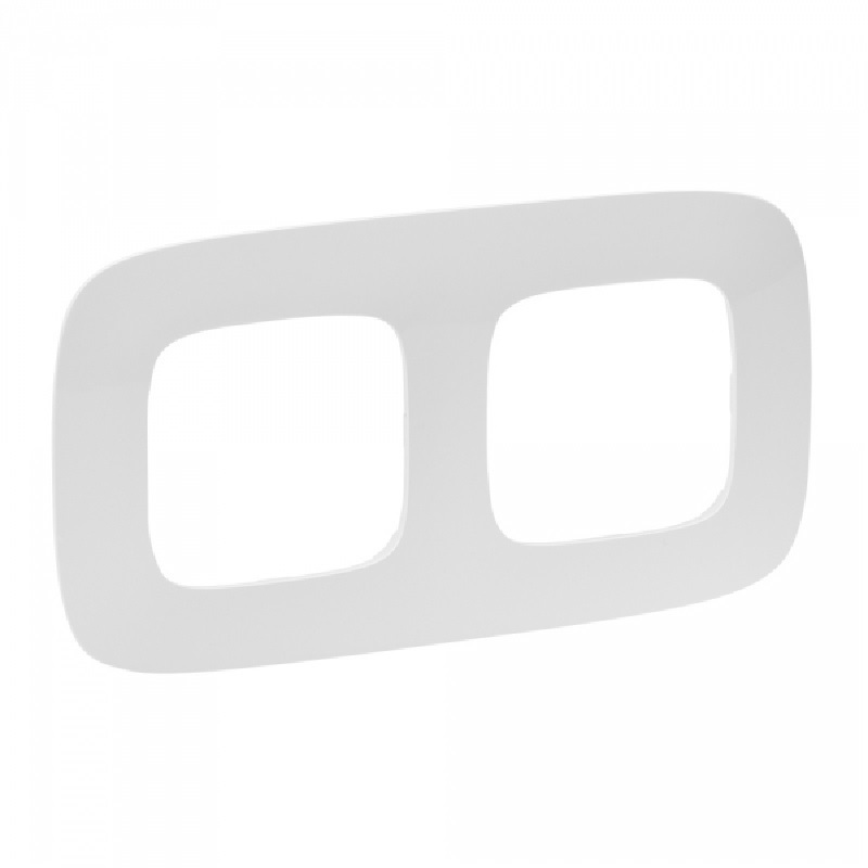 Изображение товара Рамка для розеток и выключателей Legrand Valena ALLURE 2 поста белая