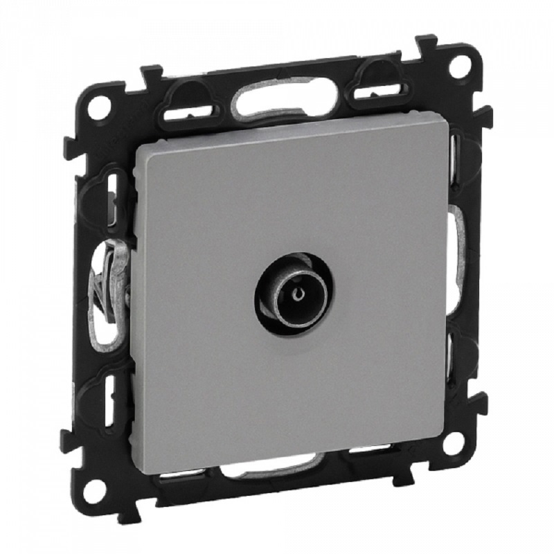 Изображение товара Legrand Valena LIFE TV розетка встраиваемая алюминий