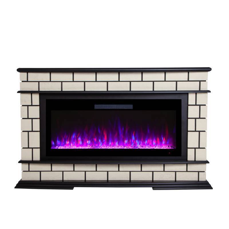 Изображение товара Каминокомплект Realflame Excellent D42 с очагом Diamond 42 1500Вт антчный дуб