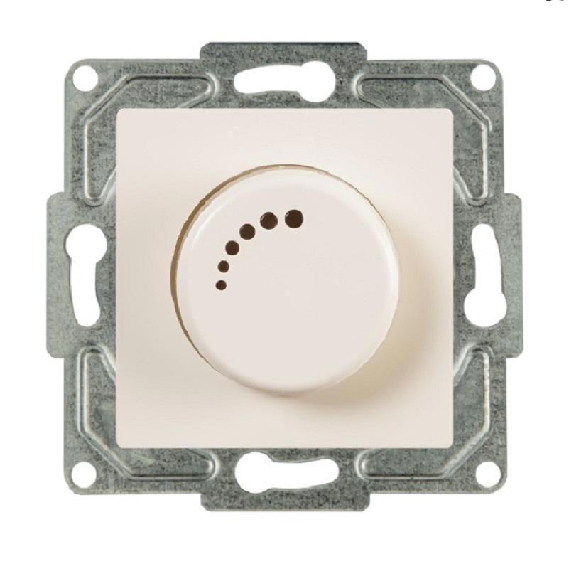 Изображение товара Диммер встраиваемый Gunsan Eqona 16401200-160127 60-1000 Вт цвет кремовый