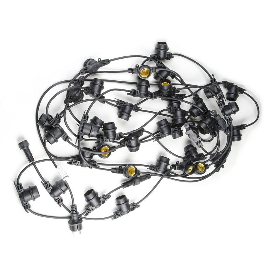 Изображение товара Уличная электрогирлянда UNIEL BELT-LIGHT 100м 200 LED теплый белый