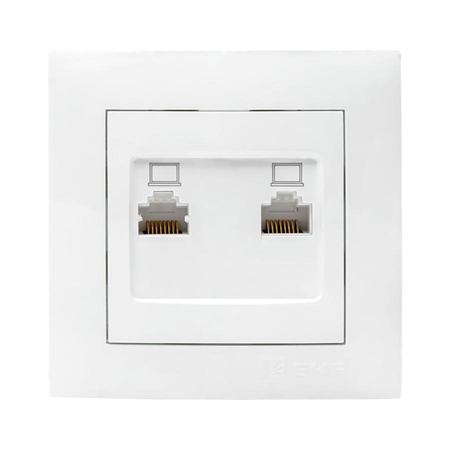 Изображение товара Розетка компьютерная EKF PROxima EWK02-035-10