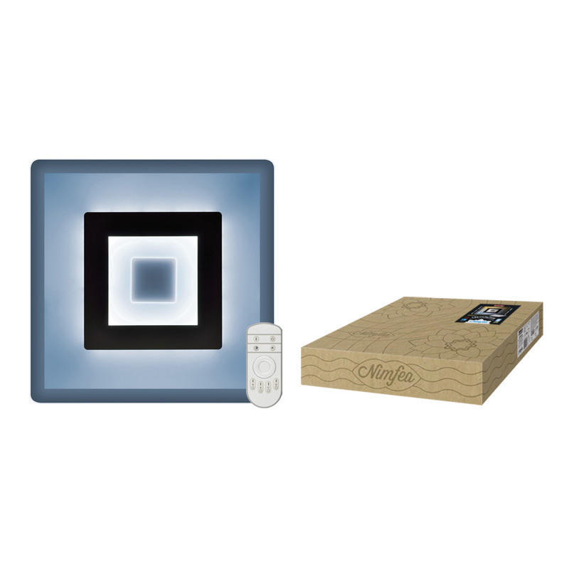 Изображение товара Настенно-потолочный светодиодный светильник Fametto Nimfea DLC-N501, регулировка цвета и яркости