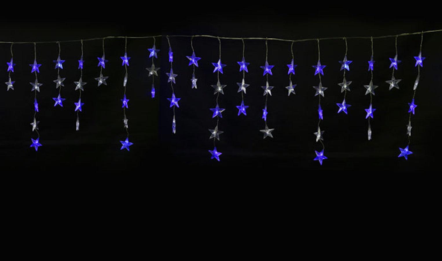 Изображение товара Электрогирлянда комнатная Uniel ul-00001410 бахрома 5.5 м 196 ламп 8 режимов