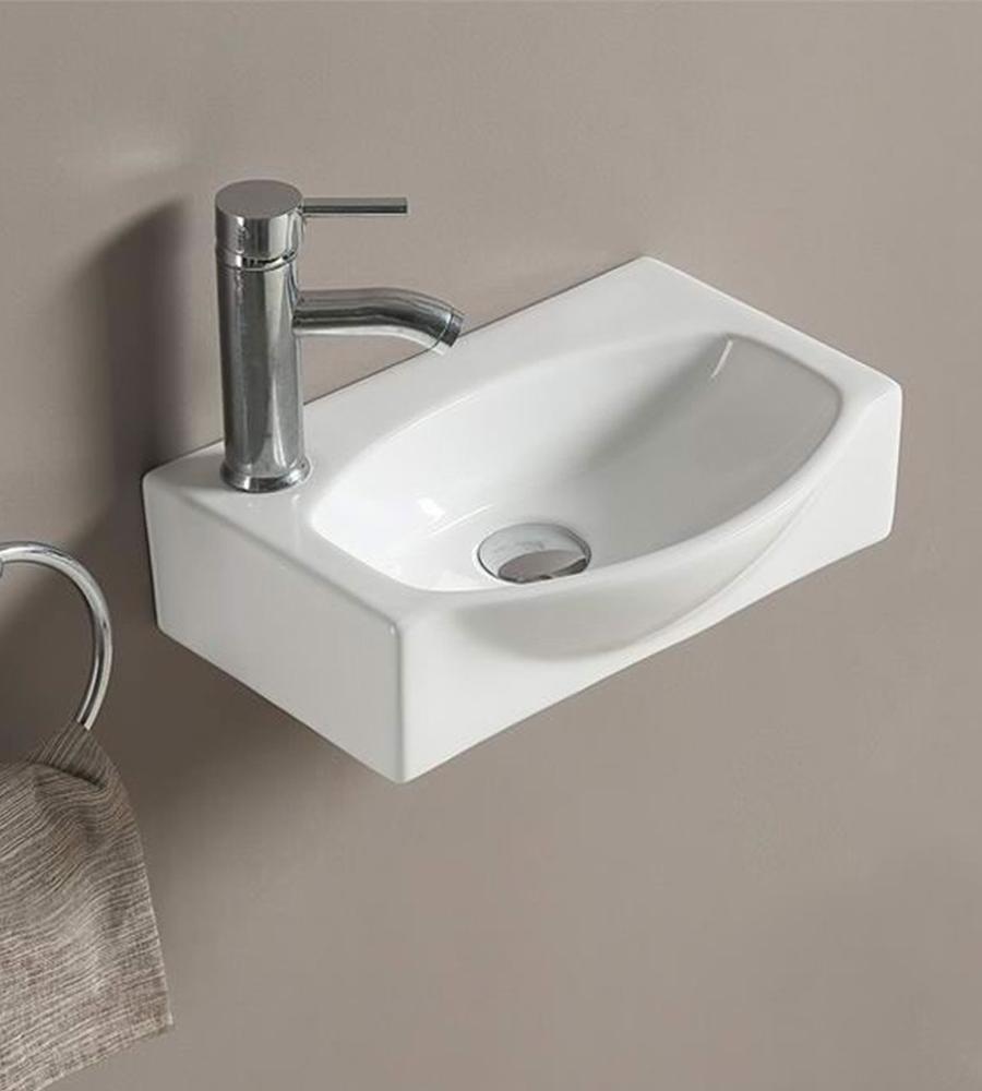 Изображение товара Раковина подвесная MELANA 78402R-805 Белый фаянс 41x11x28 см