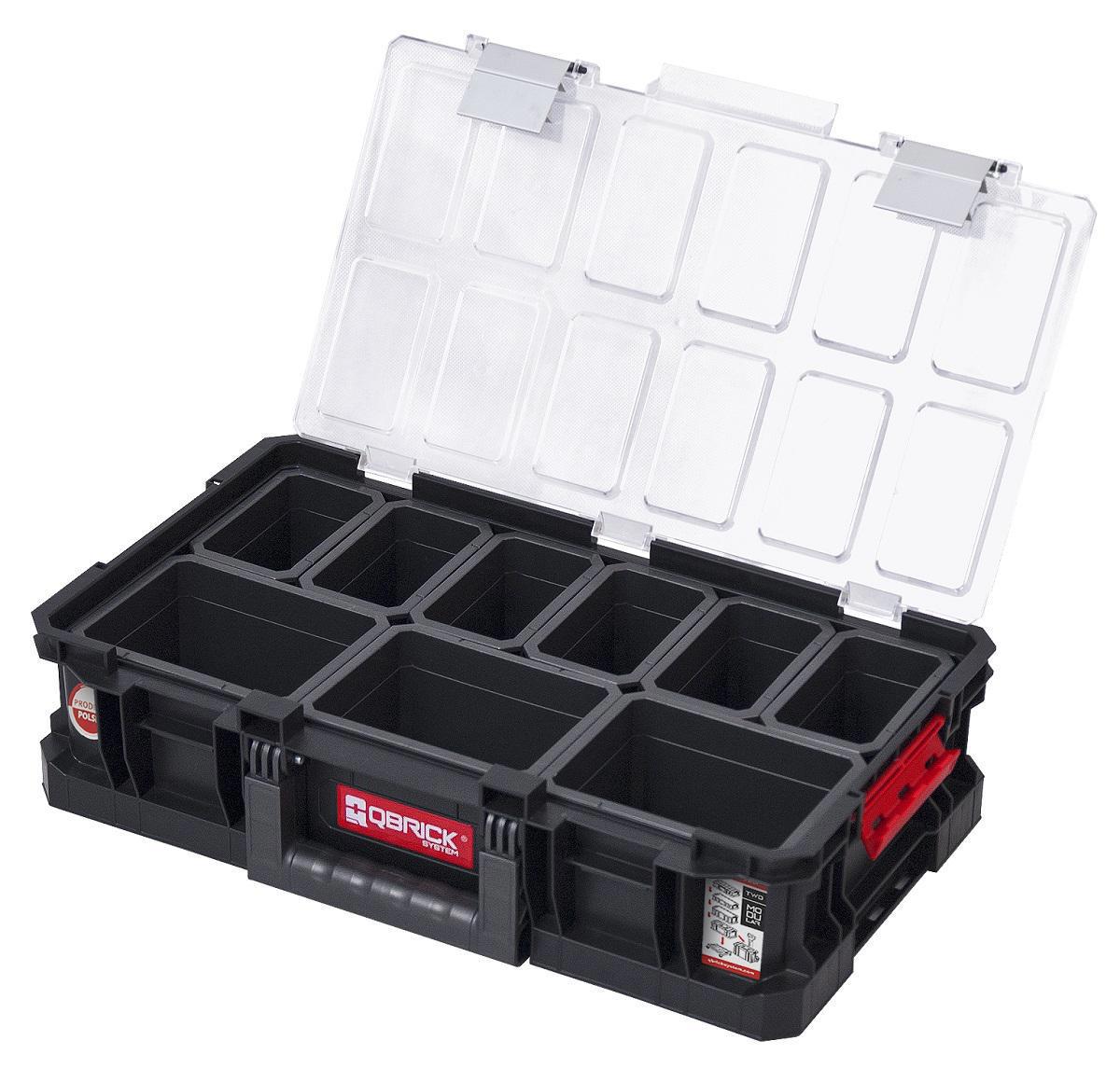 Изображение товара Модульный ящик для инструментов МастерАлмаз 10501273 с 12 съемными контейнерами