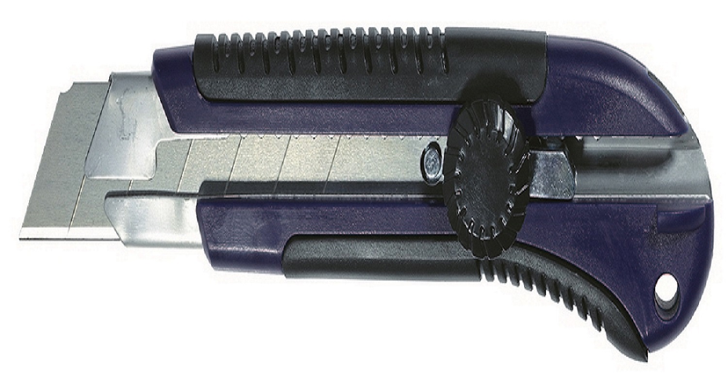 Изображение товара Строительный нож IRWIN 10508136 с отламываемым лезвием и винтовым зажимом