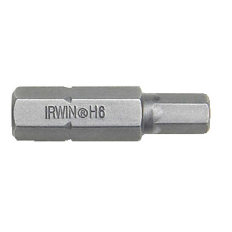Изображение товара Бита магнитная Irwin HEX8x25 мм 10 шт надежный инструмент для сверления и выкручивания