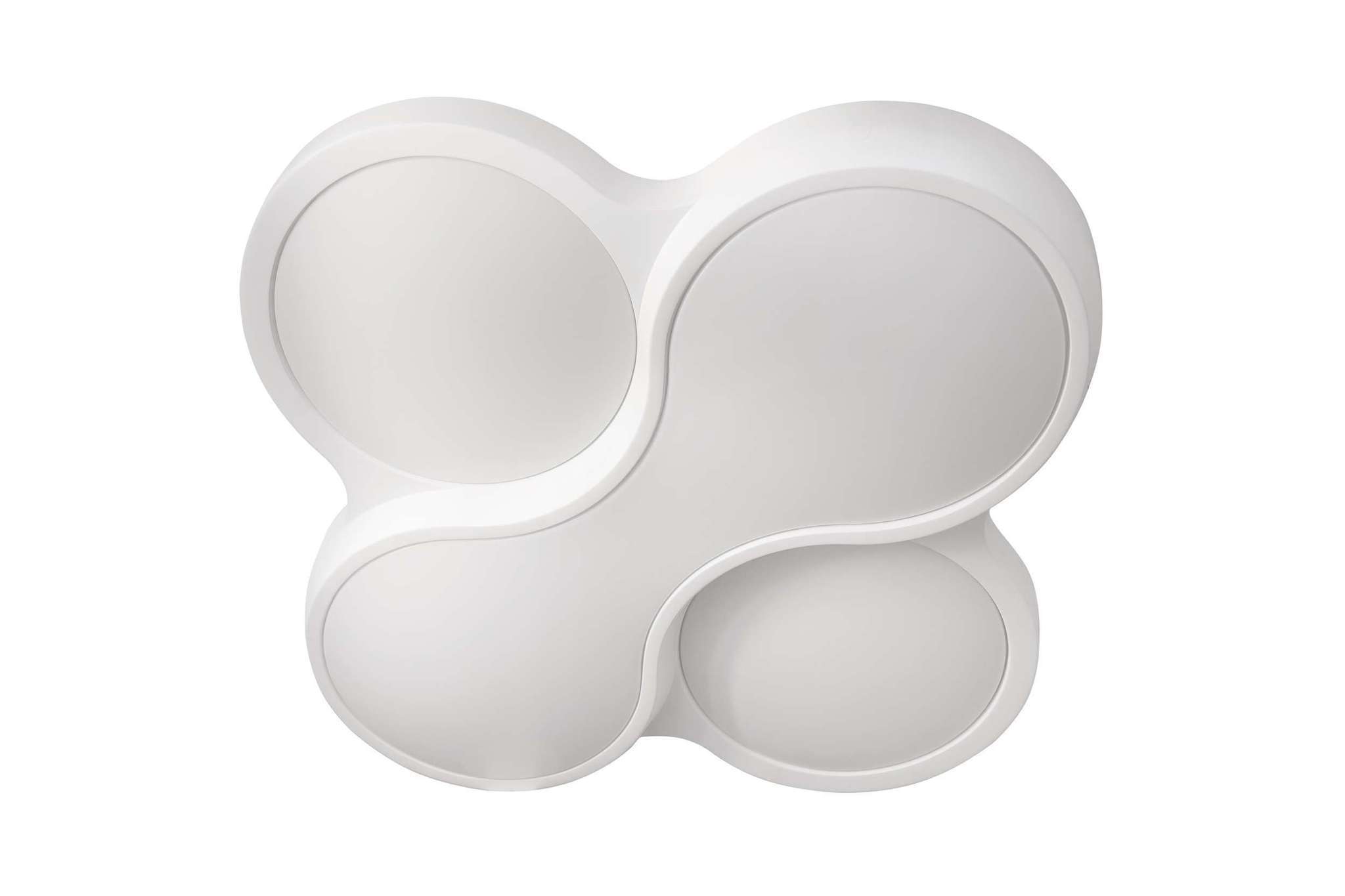 Изображение товара Потолочный светодиодный светильник Ambrella Light FG1055/1 WH 52W 15м² белый