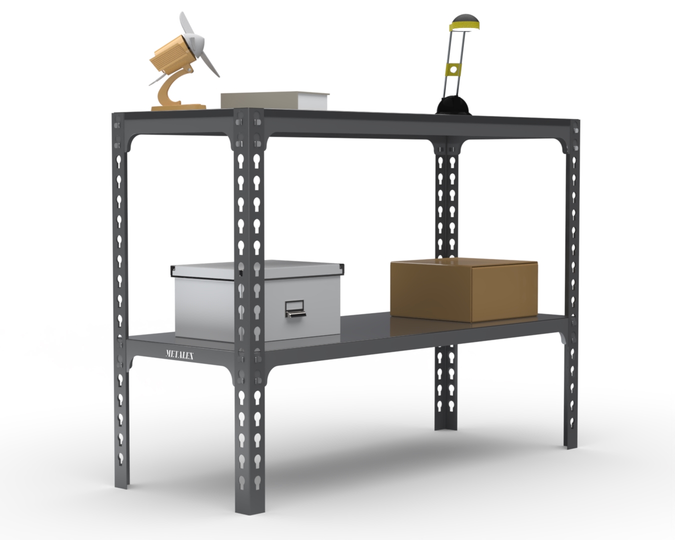 Изображение товара Стол-верстак Metalex 111574 1300x400 мм высота 950 кг 260 нагрузка