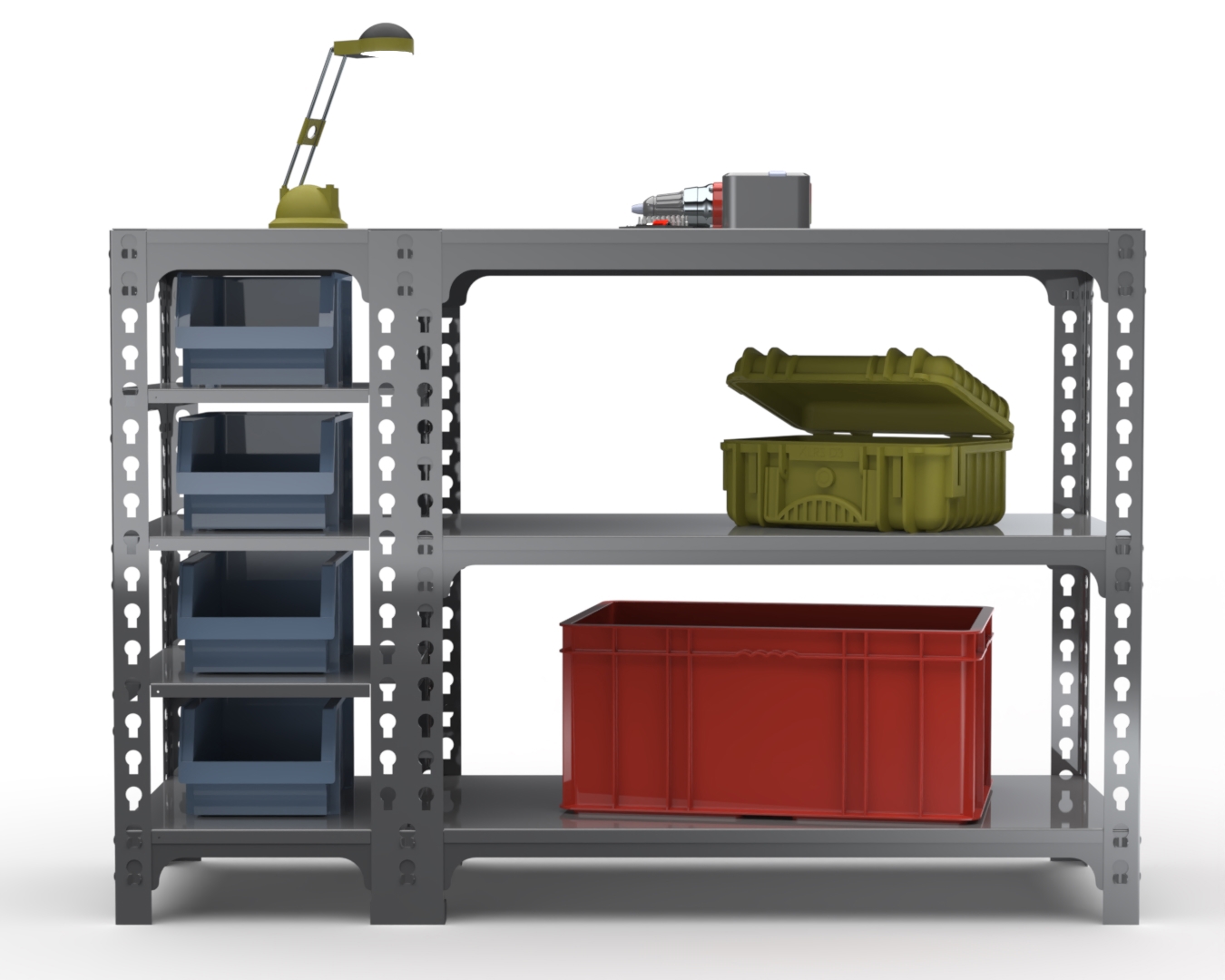 Изображение товара Стол-верстак Metalex 111633 для мастерских и гаражей