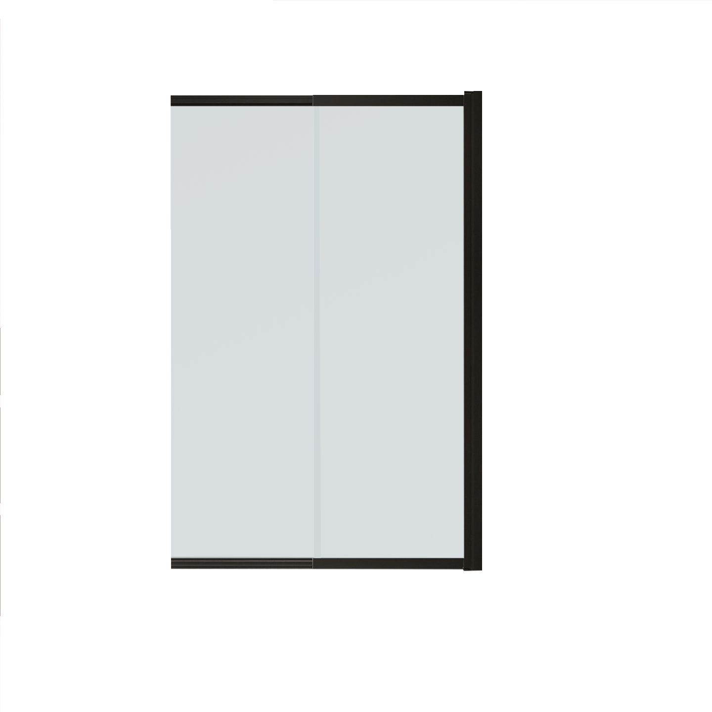 Изображение товара Ширма на ванну Mebelvann раздвижной 98x150 см из прозрачного стекла