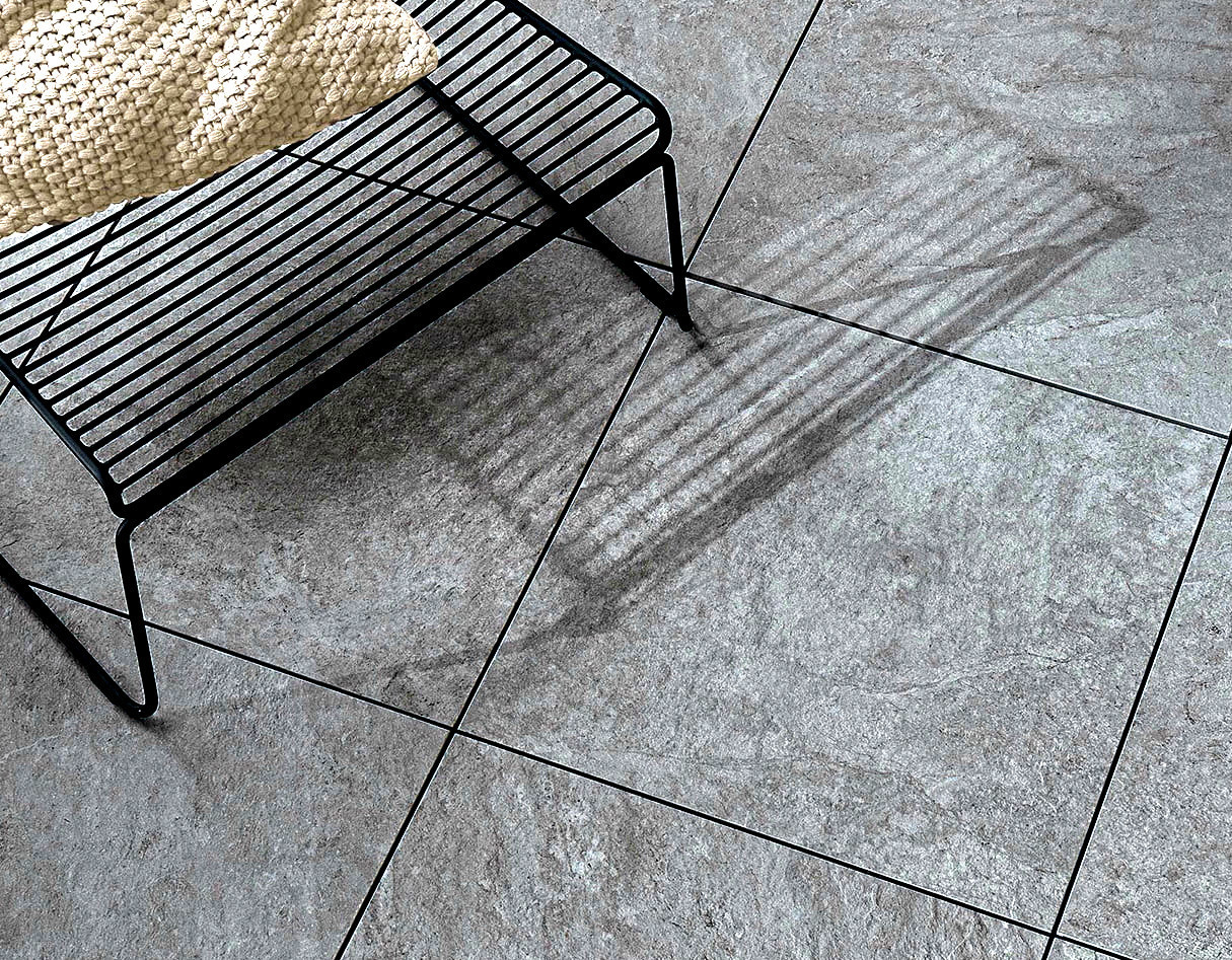 Изображение товара Керамогранит КЕРАМОПРО Canton Dark Grey 60x60 см - морозостойкий и нескользящий