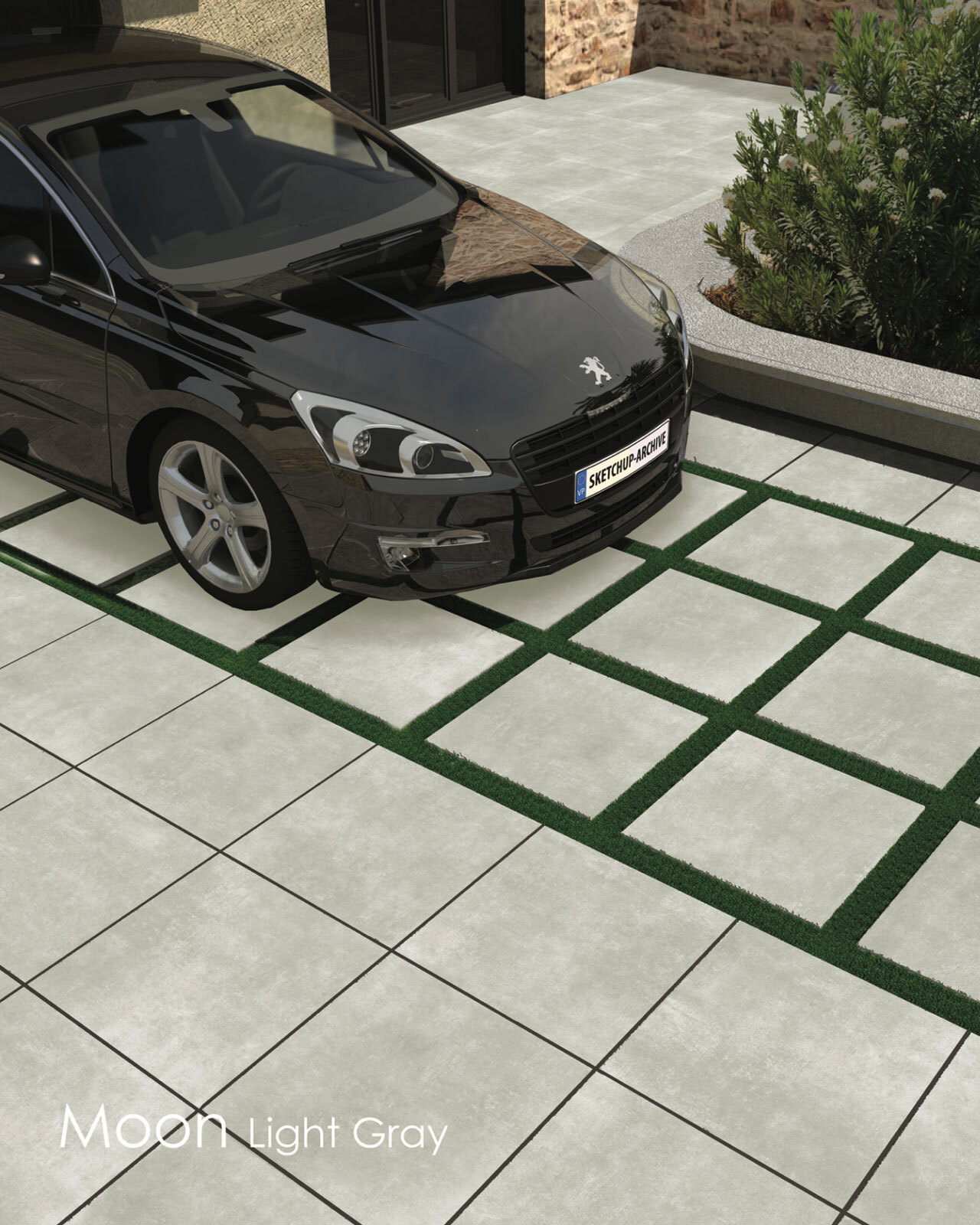 Изображение товара Керамогранит Керамопро Бетон Moon Light Grey 60x60см цвет серый