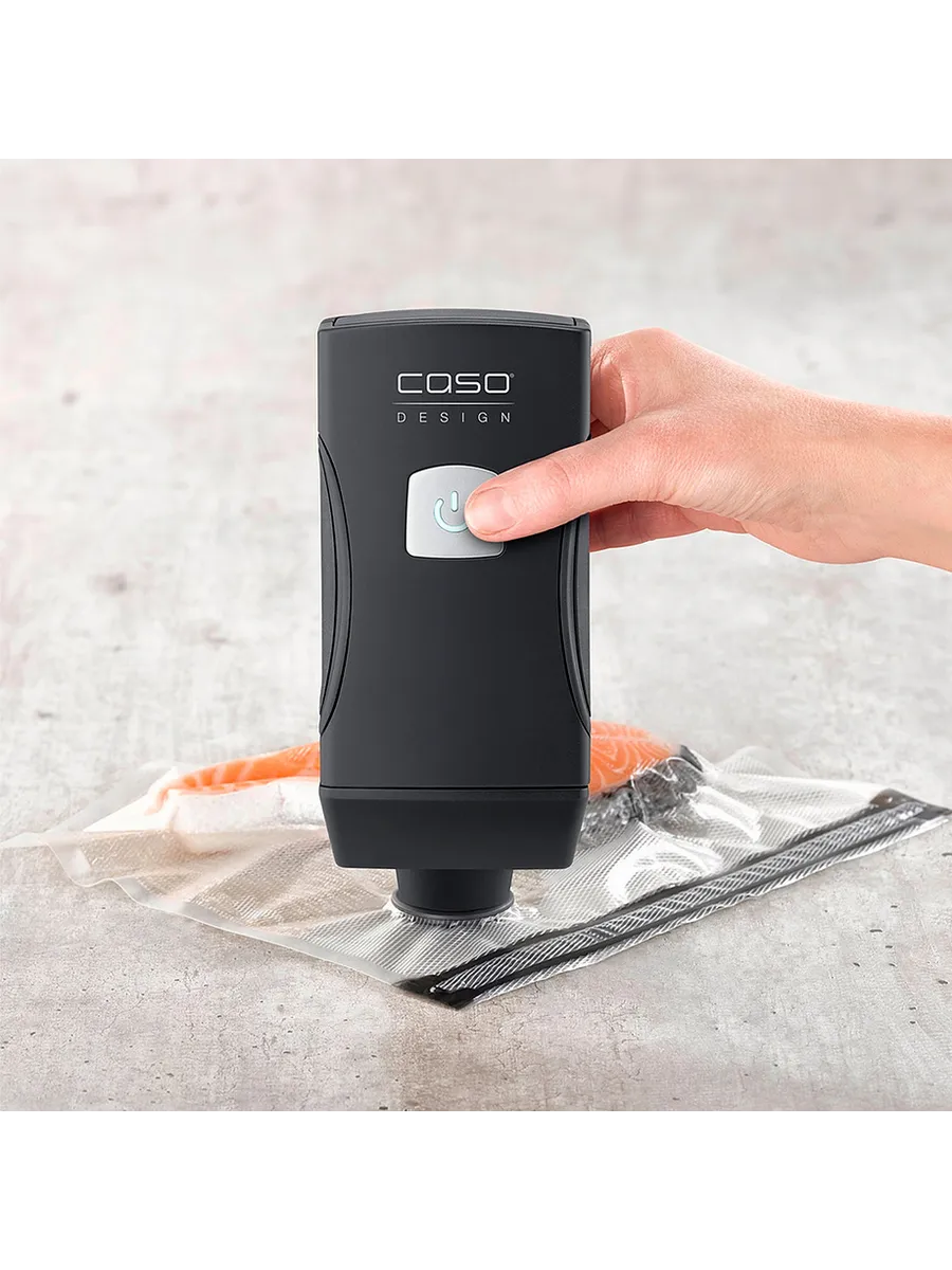 Изображение товара Вакууматор CASO Vacu OneTouch Pro компактное устройство для хранения продуктов