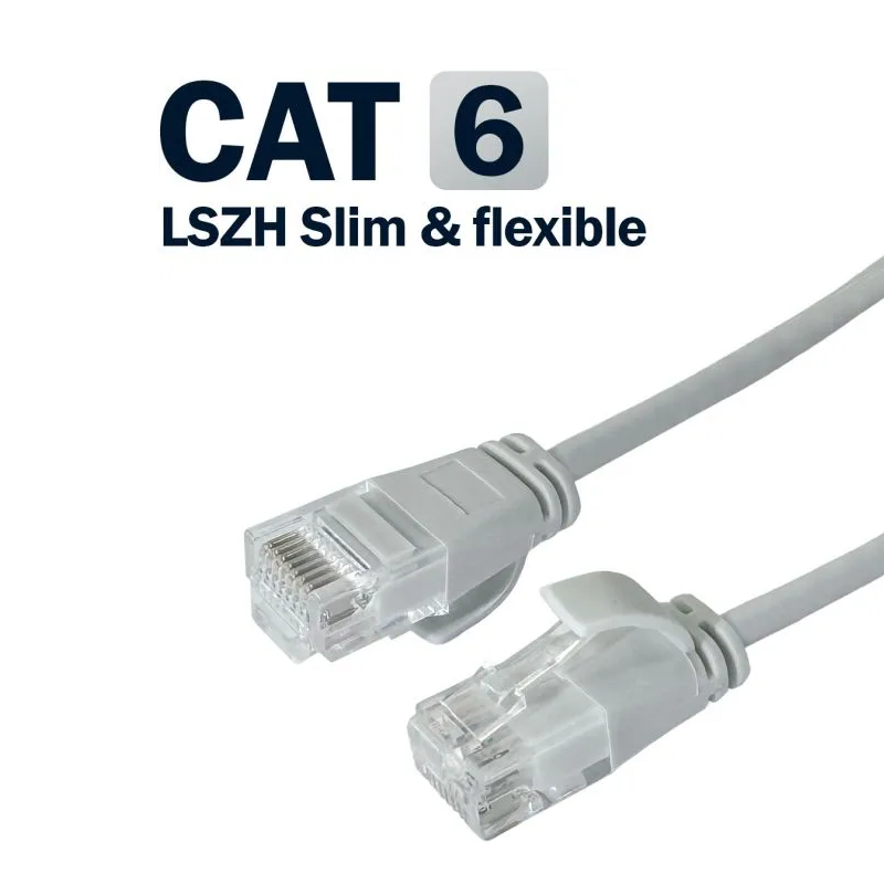 Изображение товара Патч-корд Filum U/UTP cat 6 LSZH Slim&flexible 28AWG 20 м серый