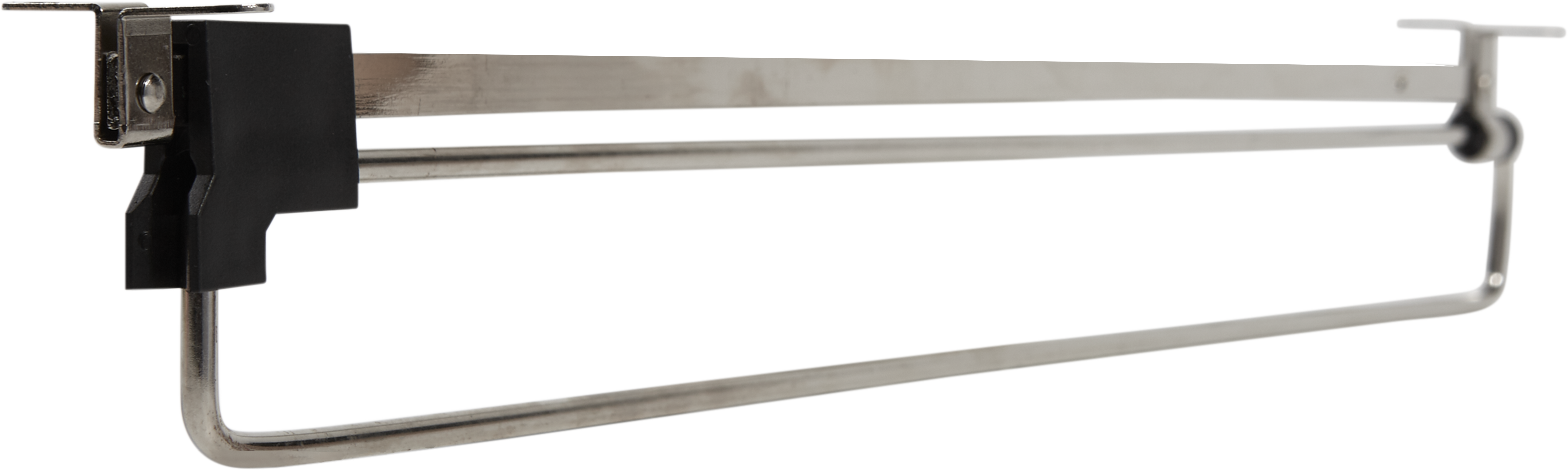 Изображение товара Штанга выдвижная для углового шкафа Лион 50 см сталь цвет хром