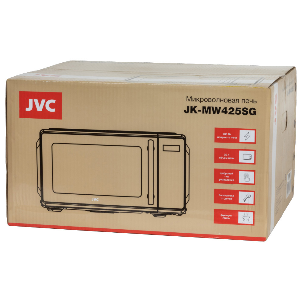 Изображение товара Микроволновая печь JVC JK-MW425SG 20 л с грилем электронным управлением
