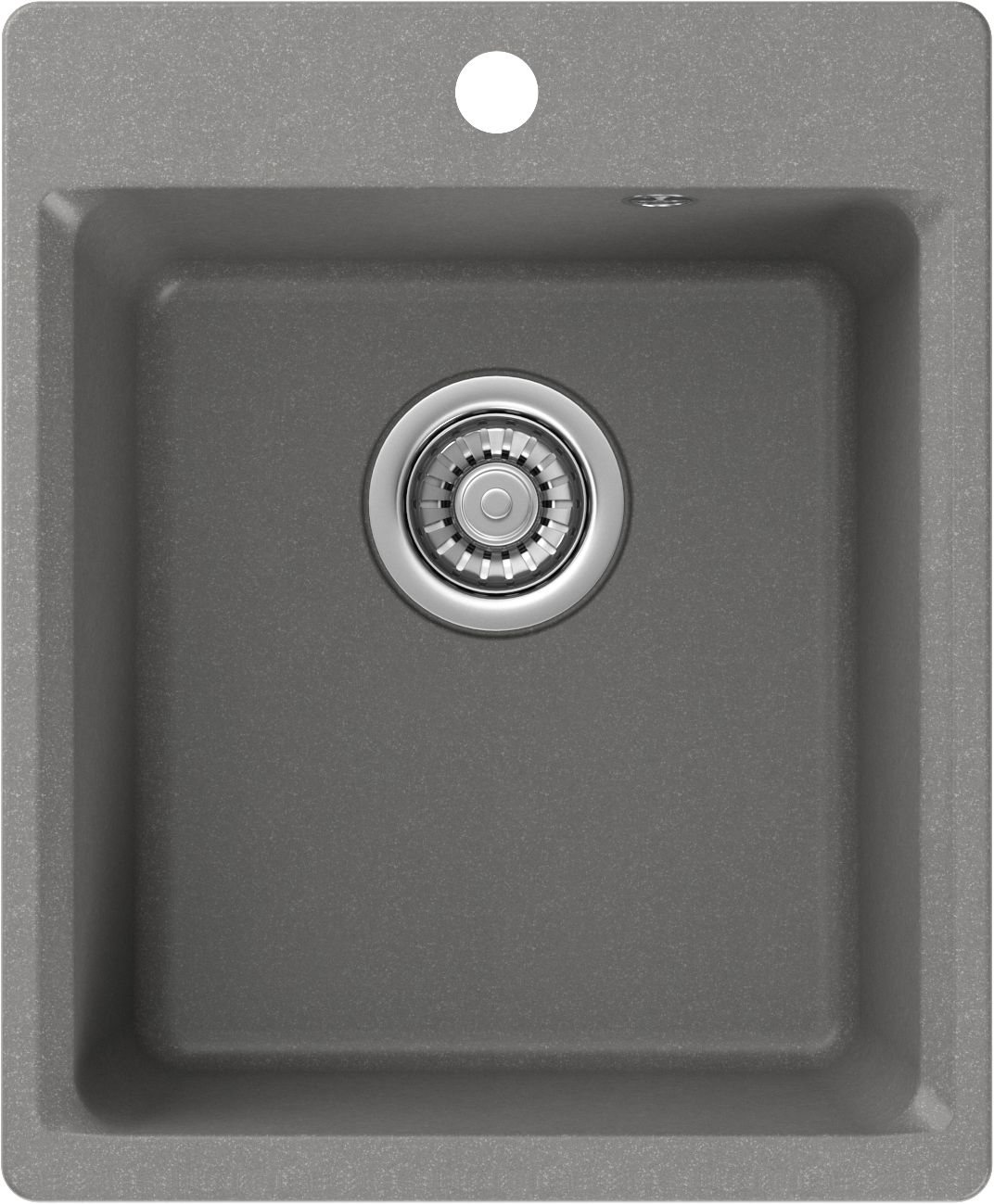 Изображение товара Кухонная мойка Nova 51-42 из кварцевого композита, серый цвет, Matteo