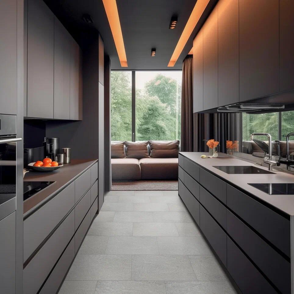 Изображение товара LVT плитка Dream Floor Stone St 012 серый камень 2.5 мм 3.68 м2