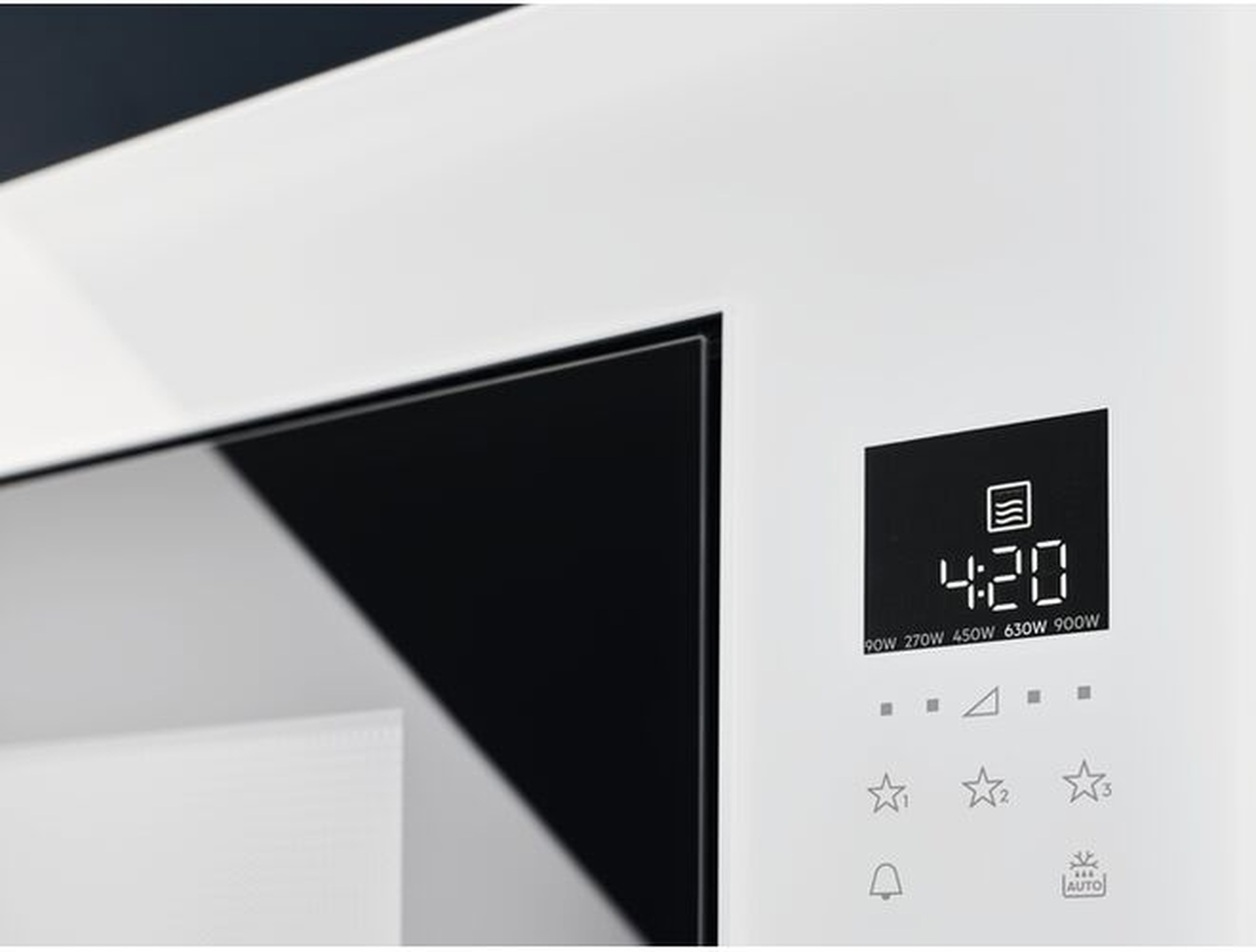 Изображение товара Встраиваемая микроволновая печь Electrolux KMFE264TEW 26 л 59.4x45.9x40.4 см цвет белый.