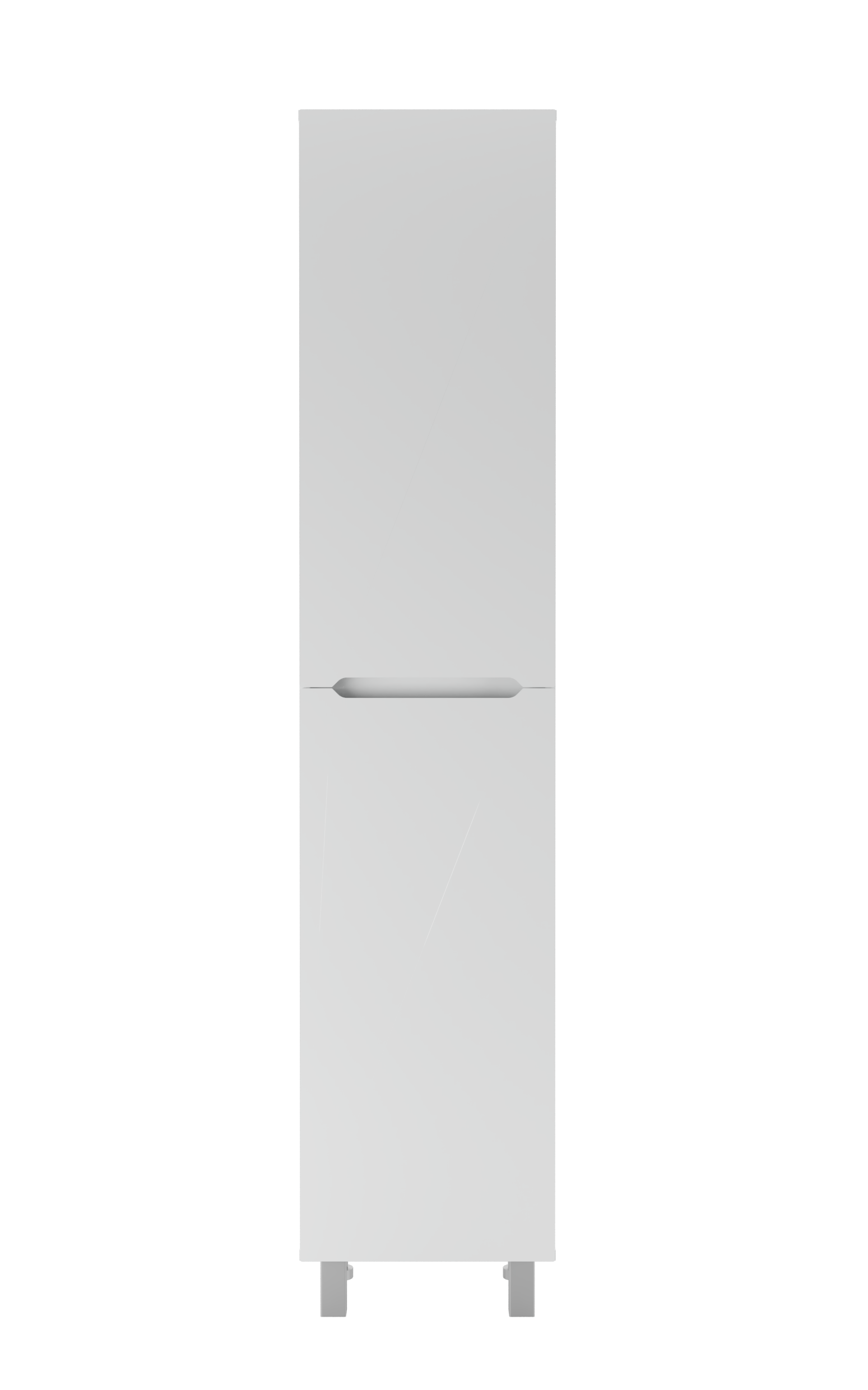 Изображение товара Напольный пенал для ванной Айсберг Мечта 40 белый современный стиль