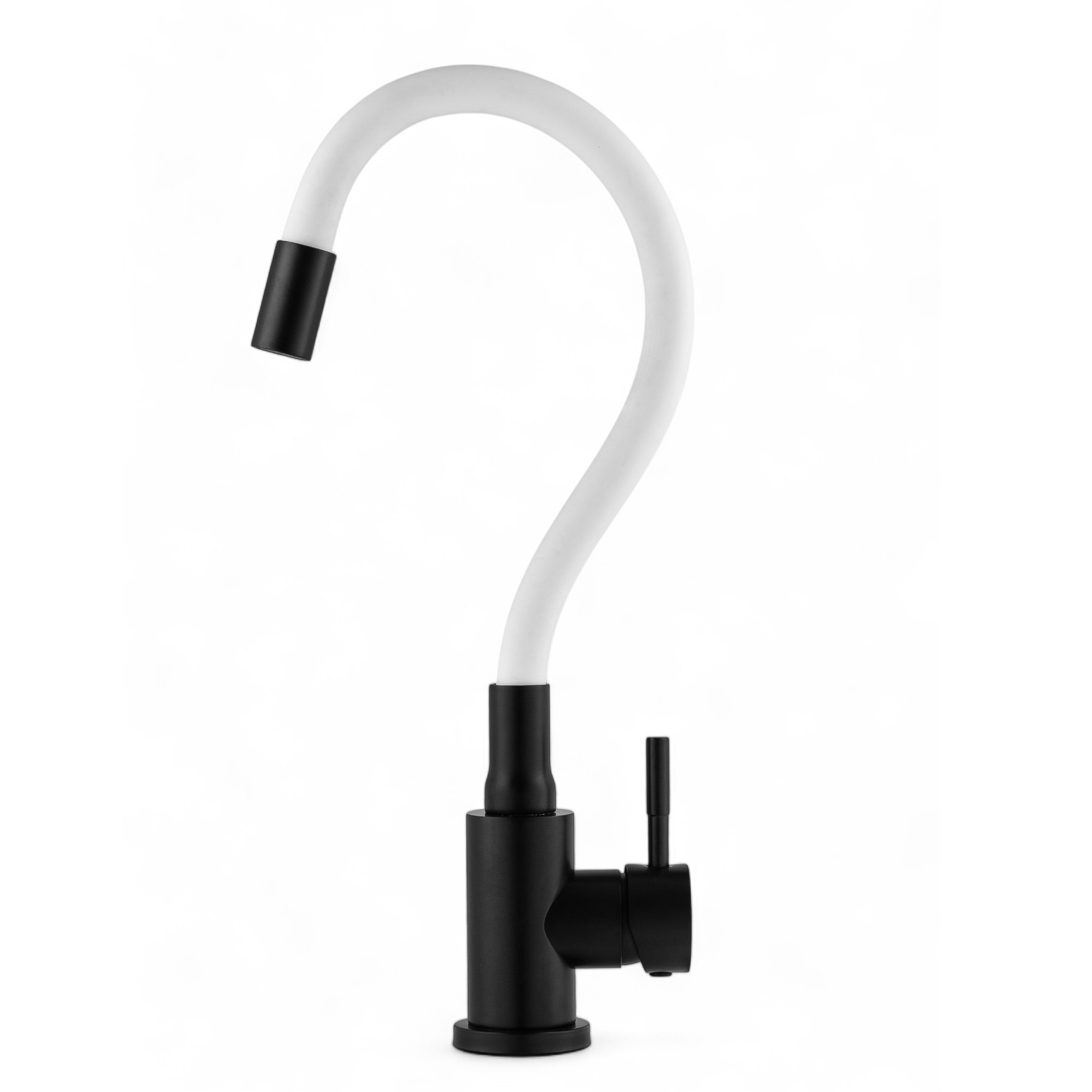 Изображение товара Смеситель для кухни Wasser zimmer ZM-7728-2H-768 с гибким излив и антивандальным покрытием