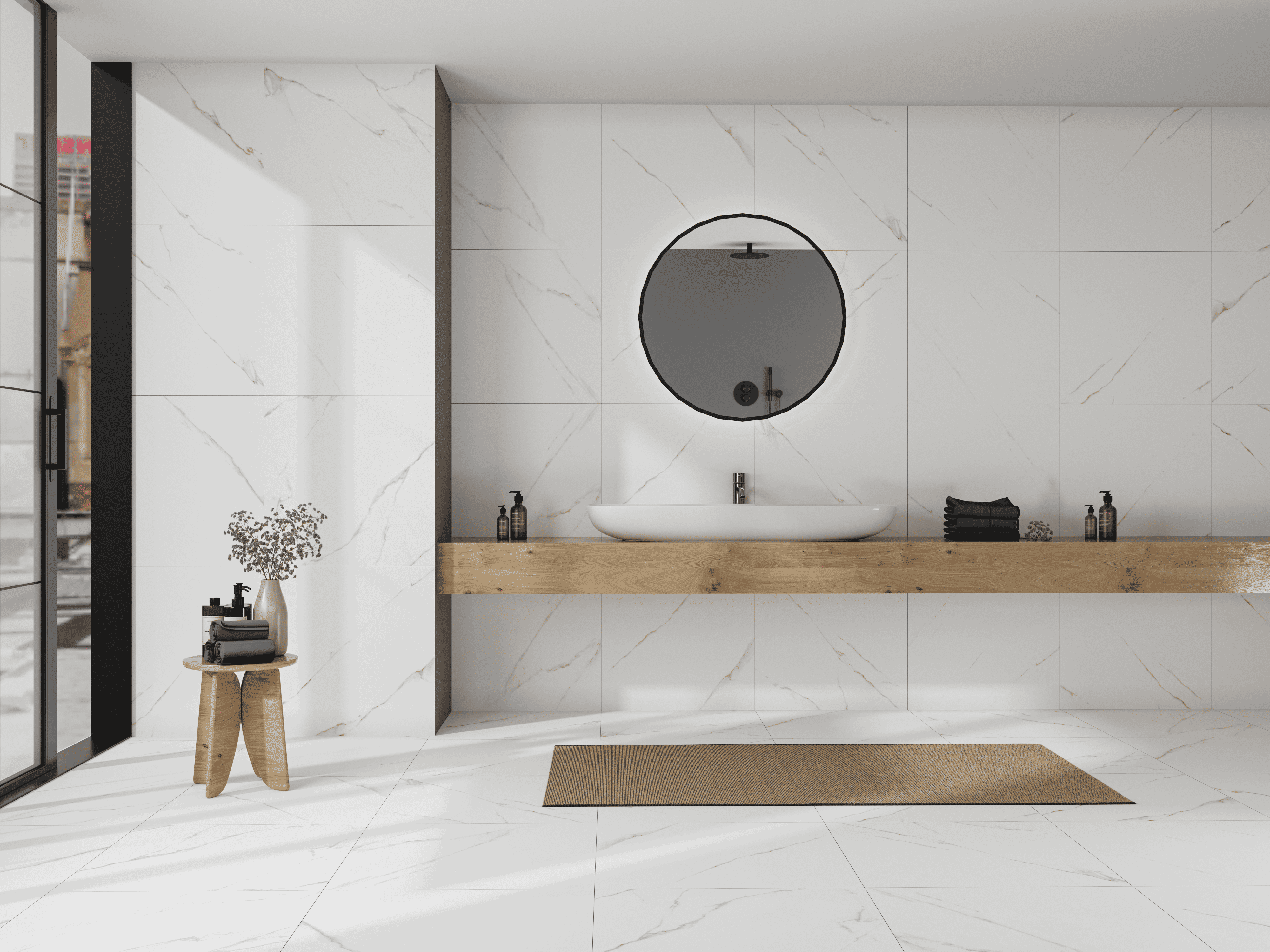 Изображение товара Керамогранит Kerald Persial Crema matt 60-60 60x120см цвет белый Изображение товара Керамогранит Kerald Persial Crema matt 60-60 60x120см цвет белый