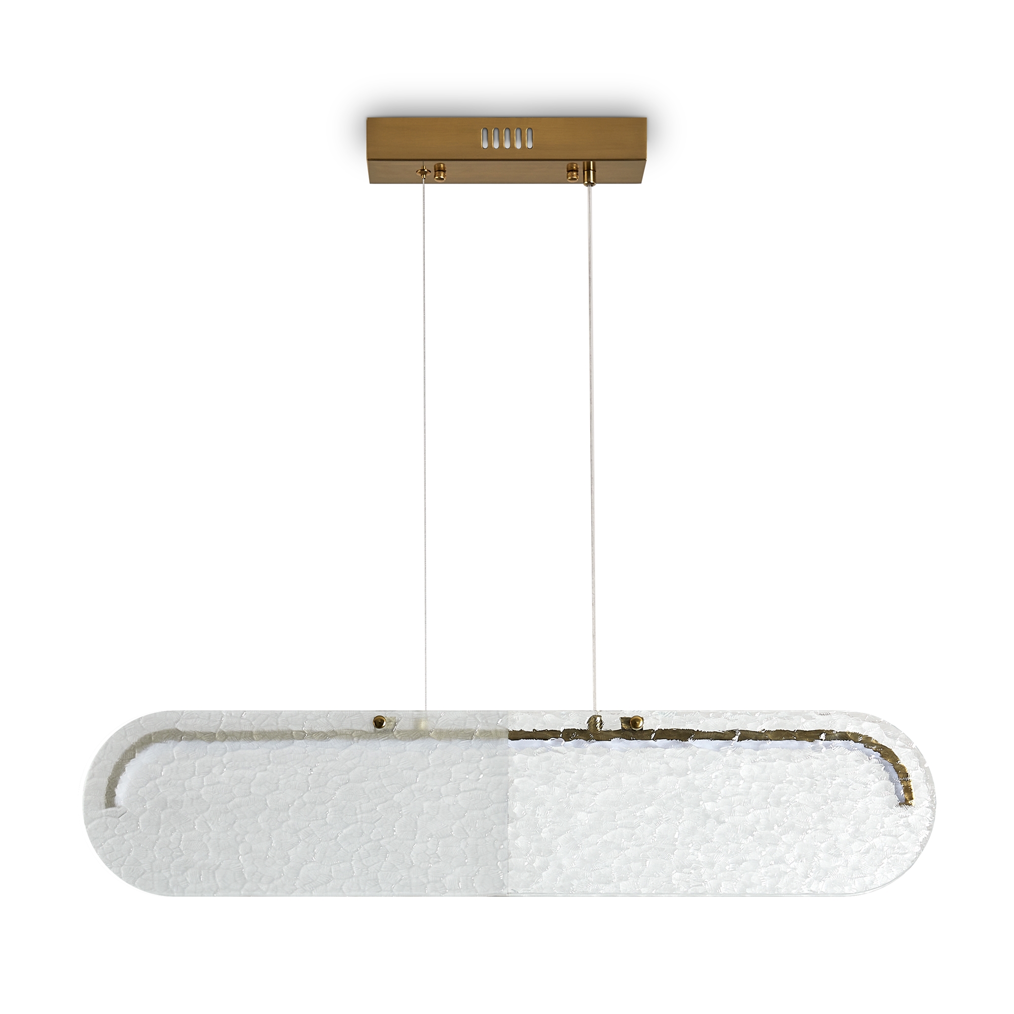 Изображение товара Подвесной светильник Freya Eclat Fr6182pl-l18w теплый белый латунь стекло дизайнерский