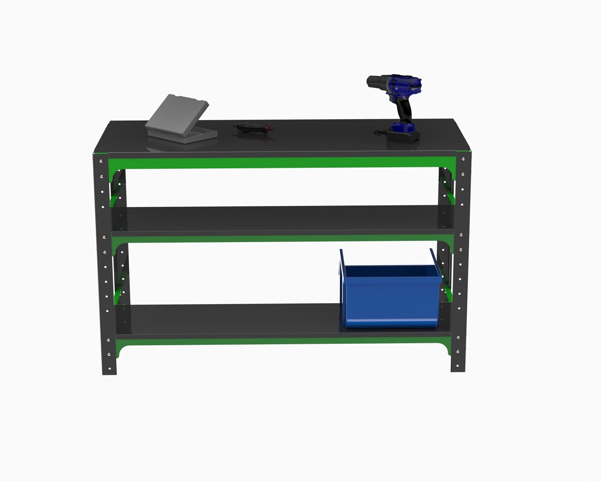 Изображение товара Стол металлический Metalex 201023, максимальная нагрузка 260 кг