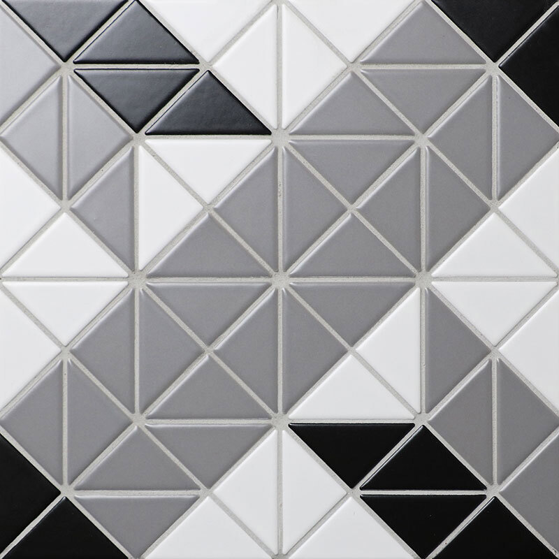 Изображение товара Керамическая мозаика Starmosaic Albion carpet grey 25.9x25.9см для стен и полов