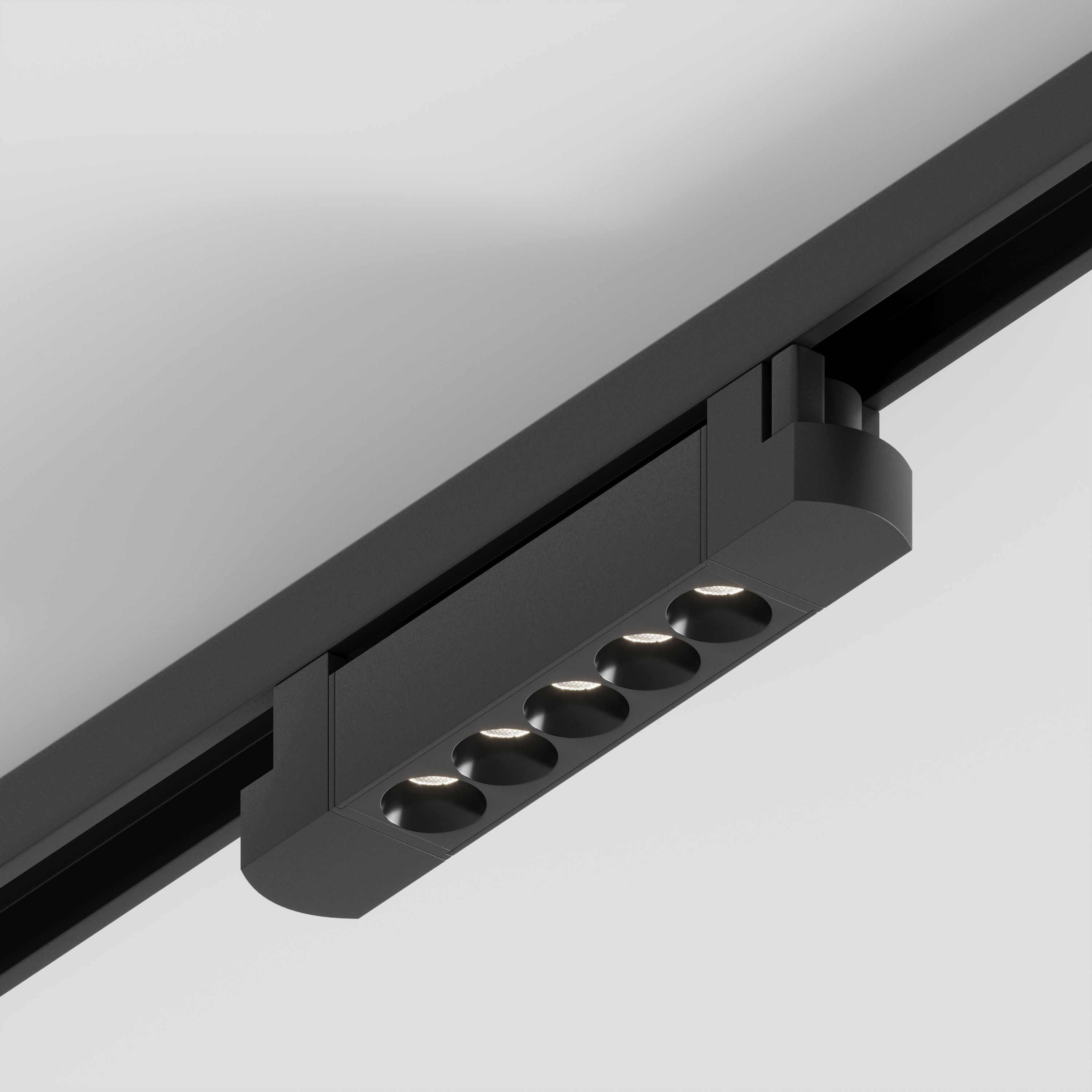 Изображение товара Трековый светильник линейный светодиодный Hesby lighting Hsbl_0022 12 Вт однофазный нейтральный белый свет цвет черный