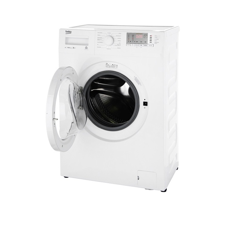 Изображение товара Стиральная машина BEKO WRE 6512 BWW, 6 кг, белый, 15 программ