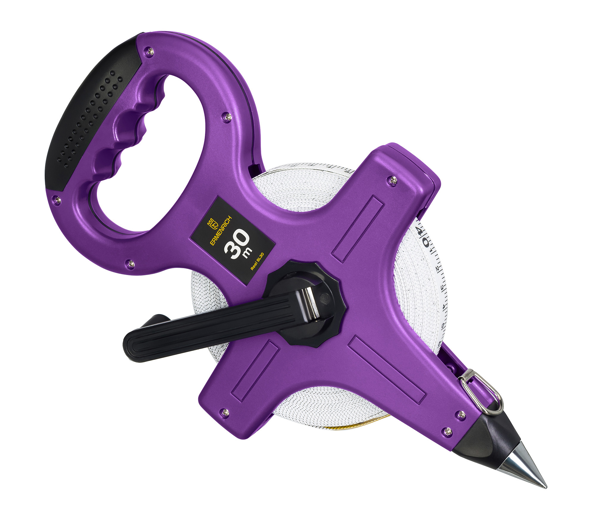 Изображение товара Геодезическая рулетка Ermenrich Reel SL30 30м стекловолокно прорезиненная рукоять