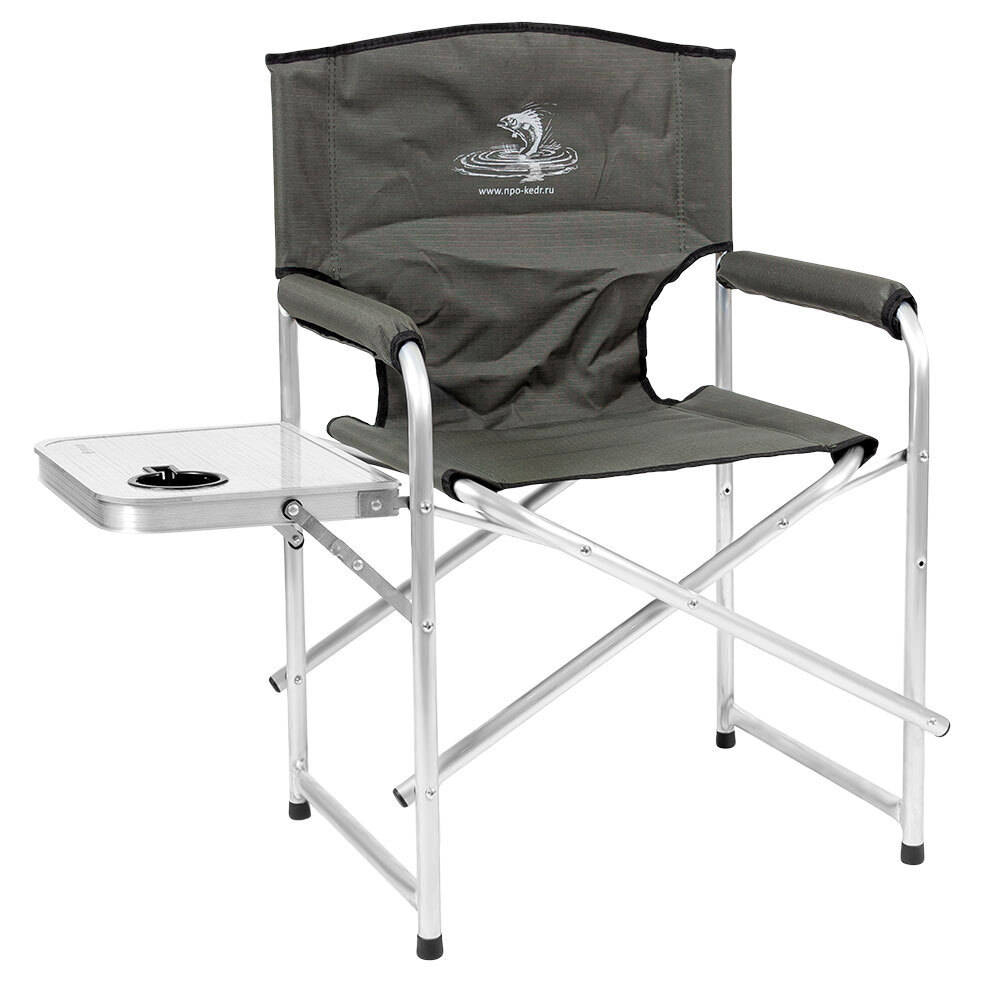 Изображение товара Кресло складное Нпо кедр AKS-07 56 см x 40 см x 88 см алюминий зеленый