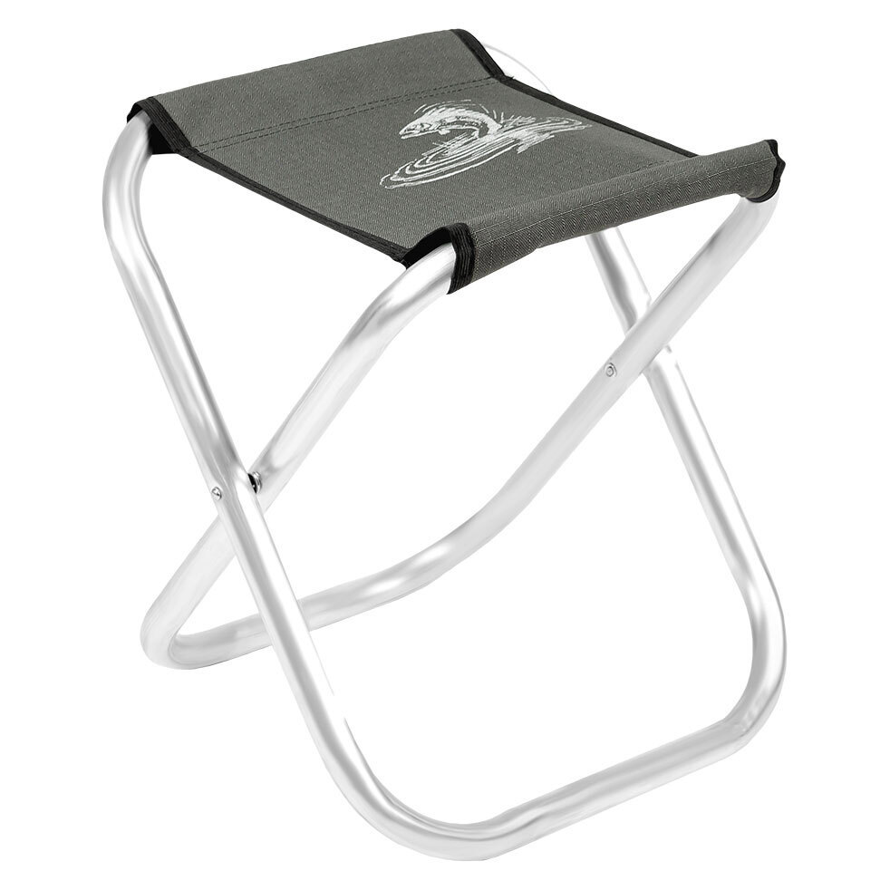 Изображение товара Складной алюминиевый табурет МАХ 23x27x34.5 см для кемпинга активного отдыха и дачи