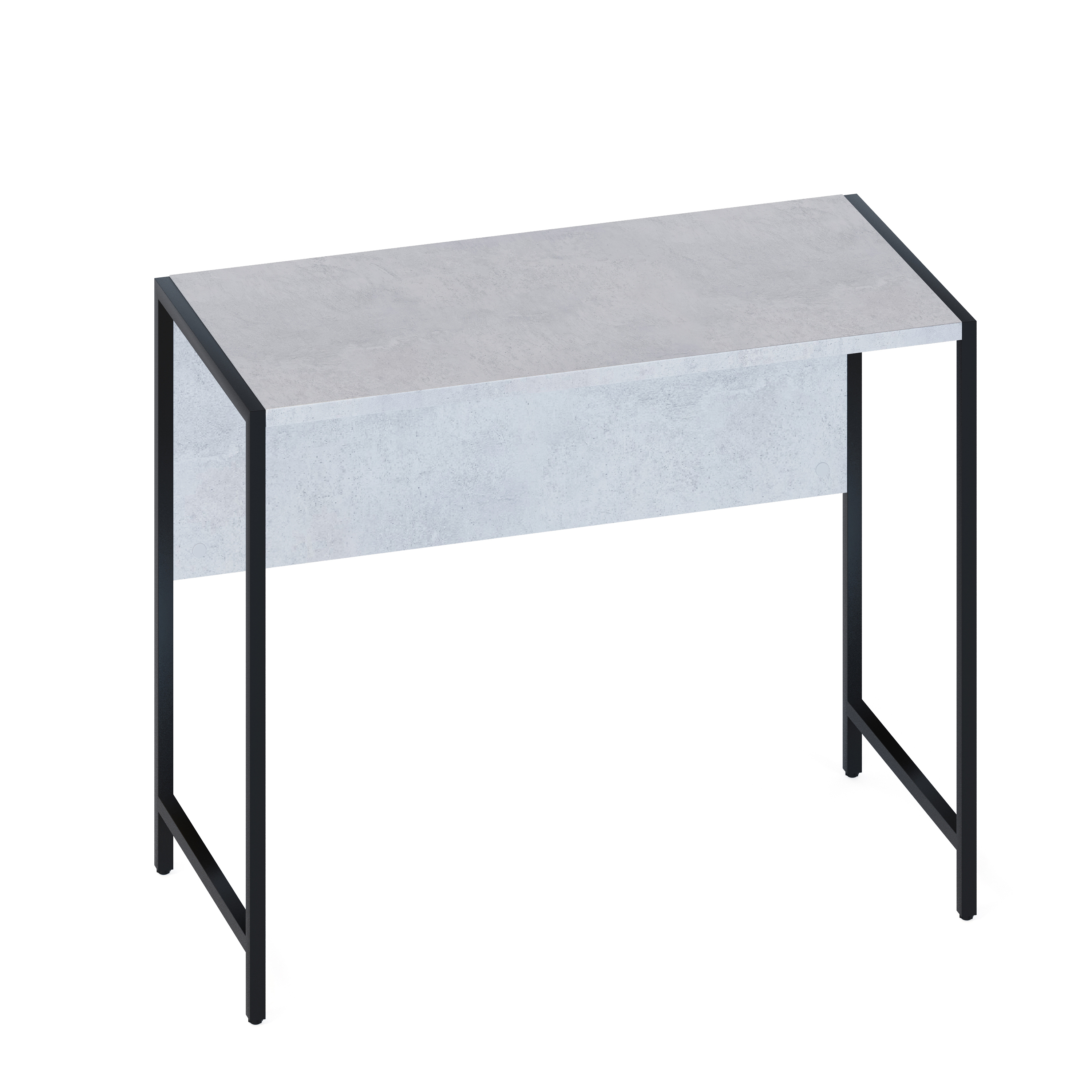 Изображение товара Стол Сокол-т СПм-400.9 Бетон 94x75.5x44.9 см ЛДСП серебристый