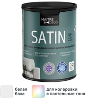 Изображение товара Краска для стен и потолков Maitre Deco «Satin» база А 0.9 л