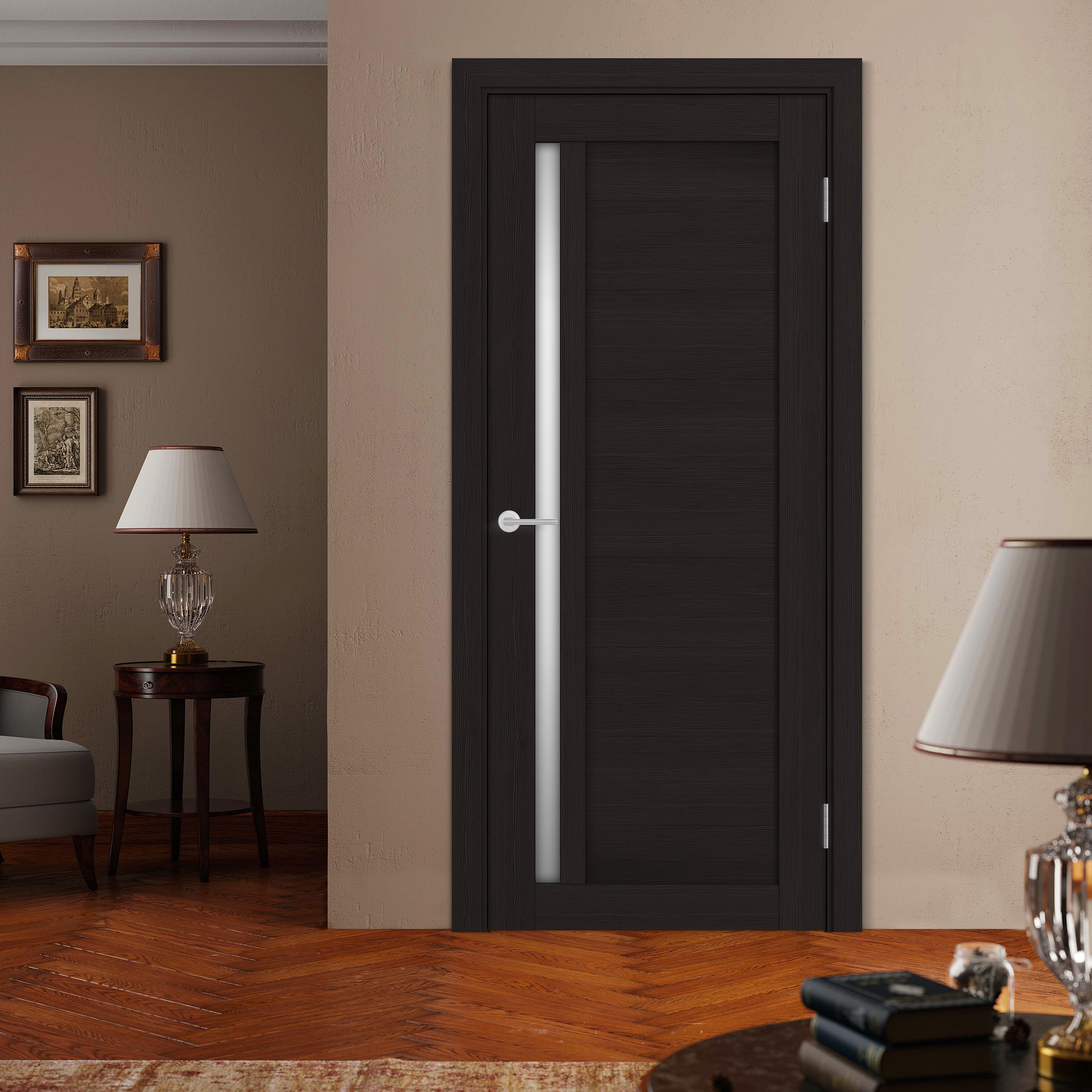 Изображение товара Дверь Бизнес Парк Profile 8 90x200 см остекленная