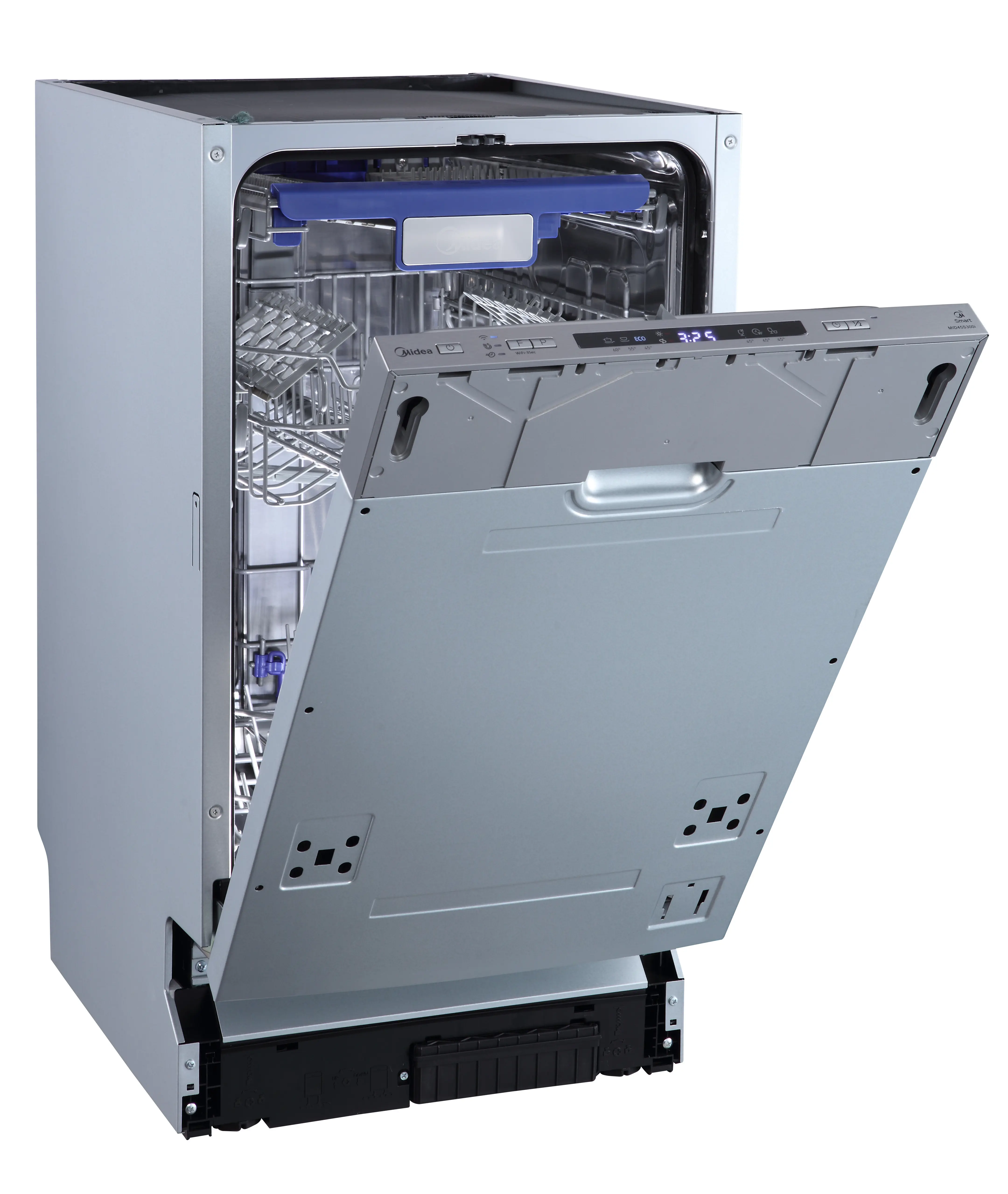 Встраиваемая посудомоечная машина Midea MID45S300I 45 см 6 программ цвет серебро - 5