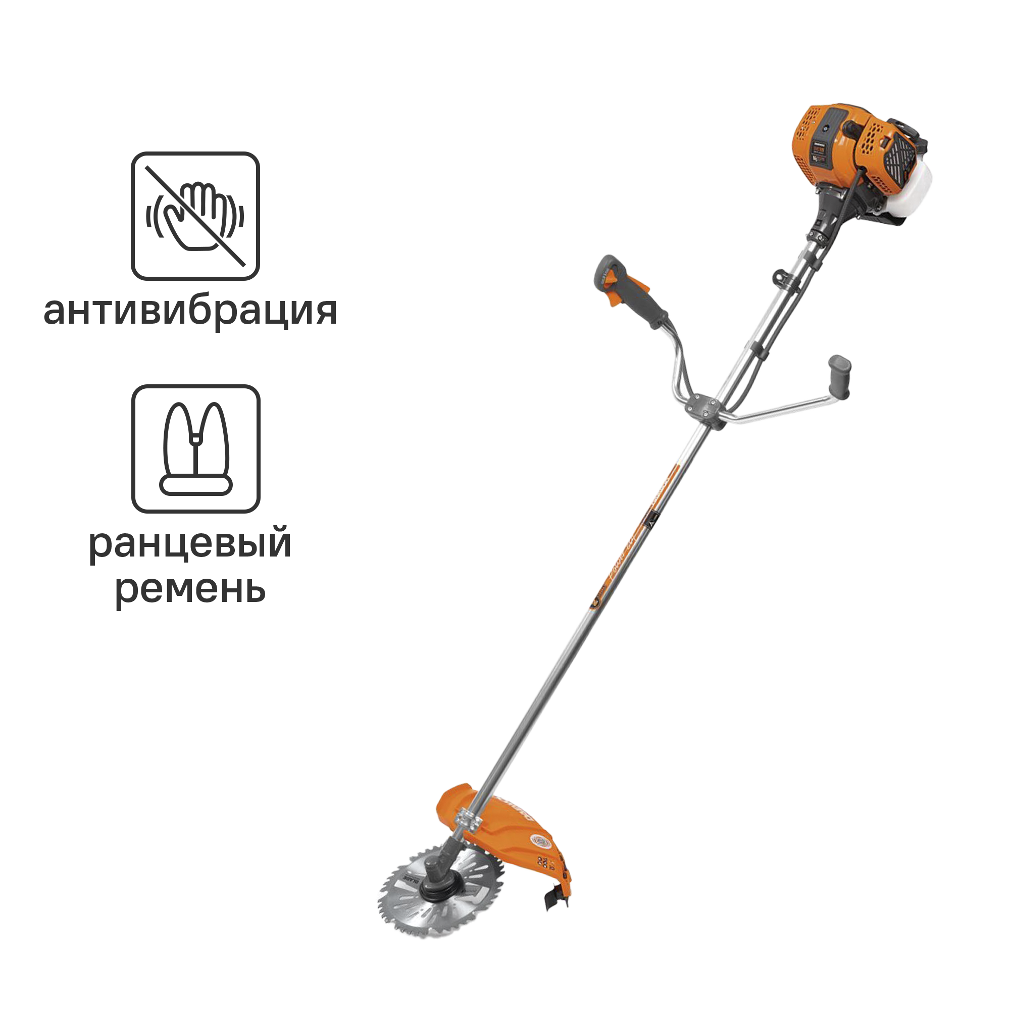 Изображение товара Бензиновый триммер Daewoo DABC 520 3 л.с. для газонов и кустарников