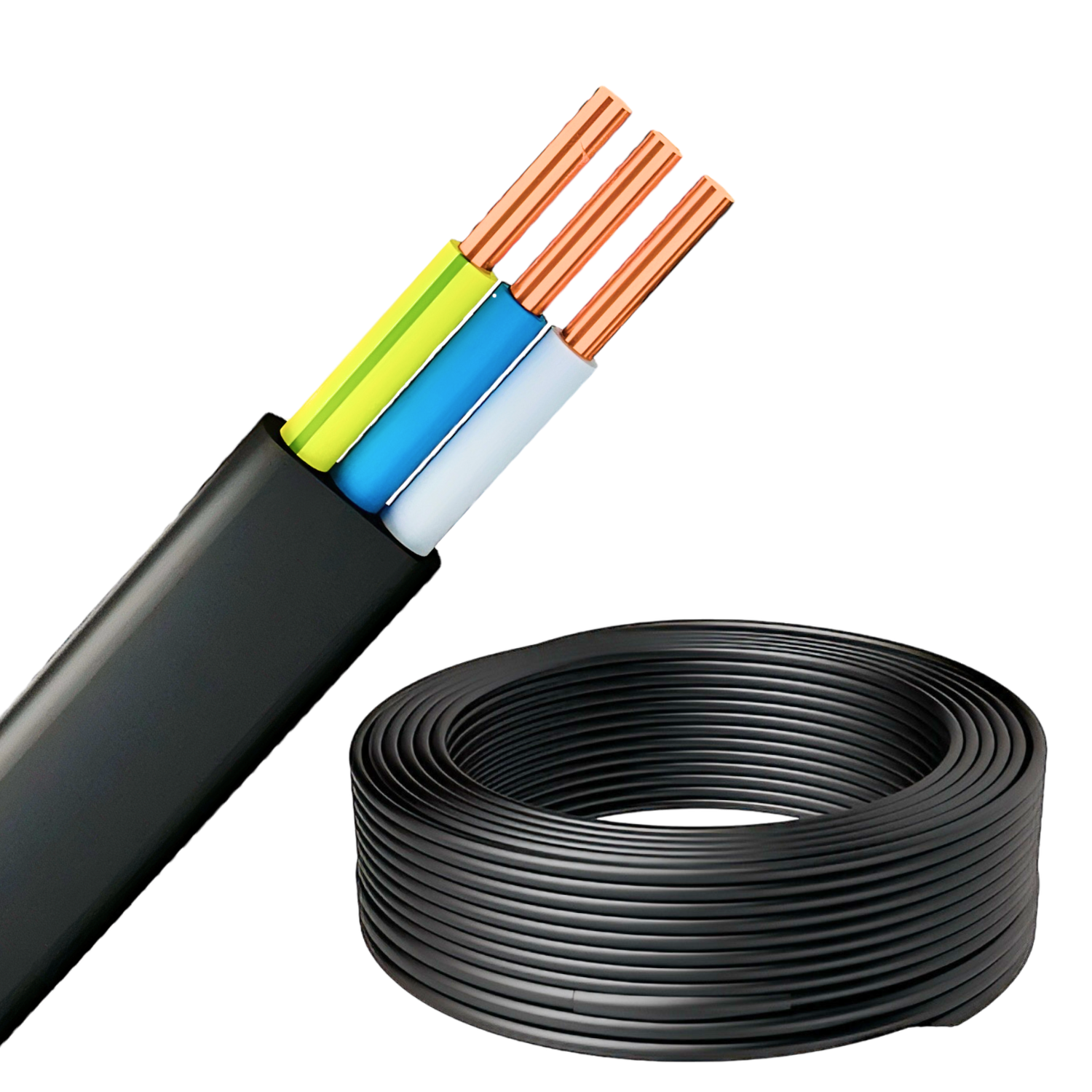Изображение товара Кабель Рэмкабель ВВГ-Пнг(А)-LS 3x2.5 30 м ГОСТ