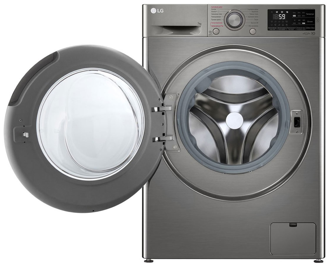 Изображение товара Стиральная машина LG F2J6HSDS 7 кг пара инверторный прямой привод