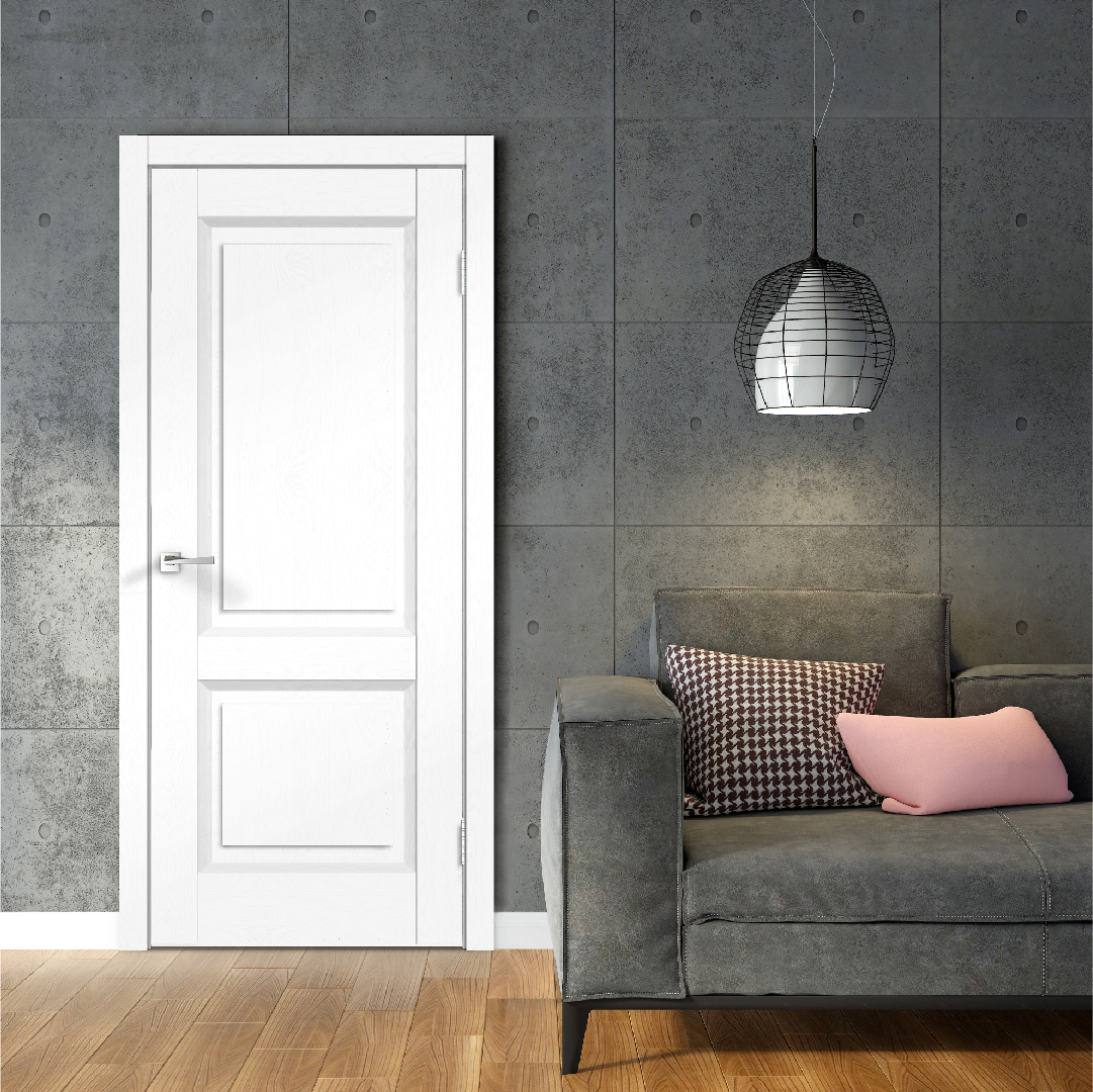 Изображение товара Дверное полотно Velldoris Alto 6 Ясень белый структурный без замка и петель