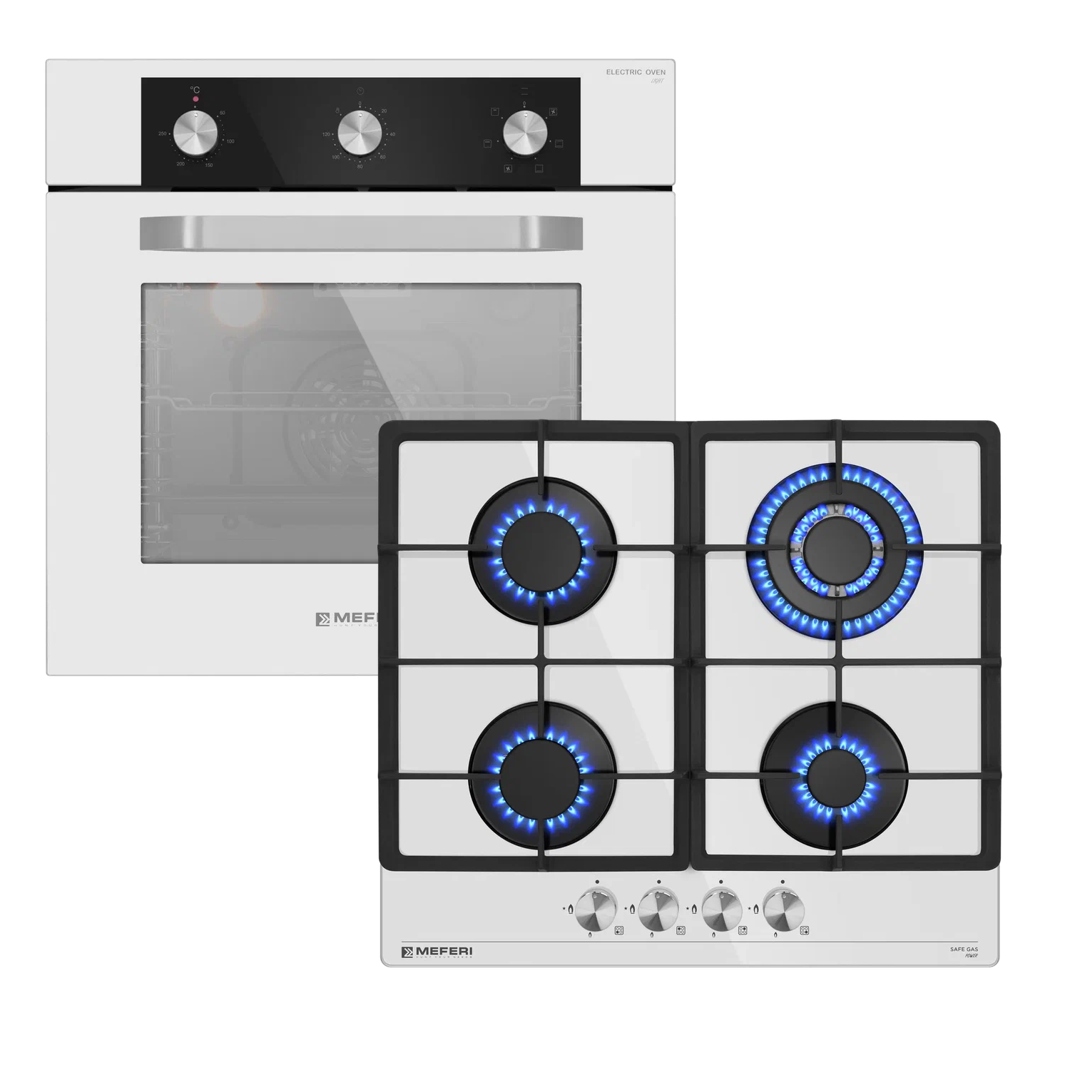 Изображение товара Комплект бытовой техники Meferi MS60WH31 см цвет белый