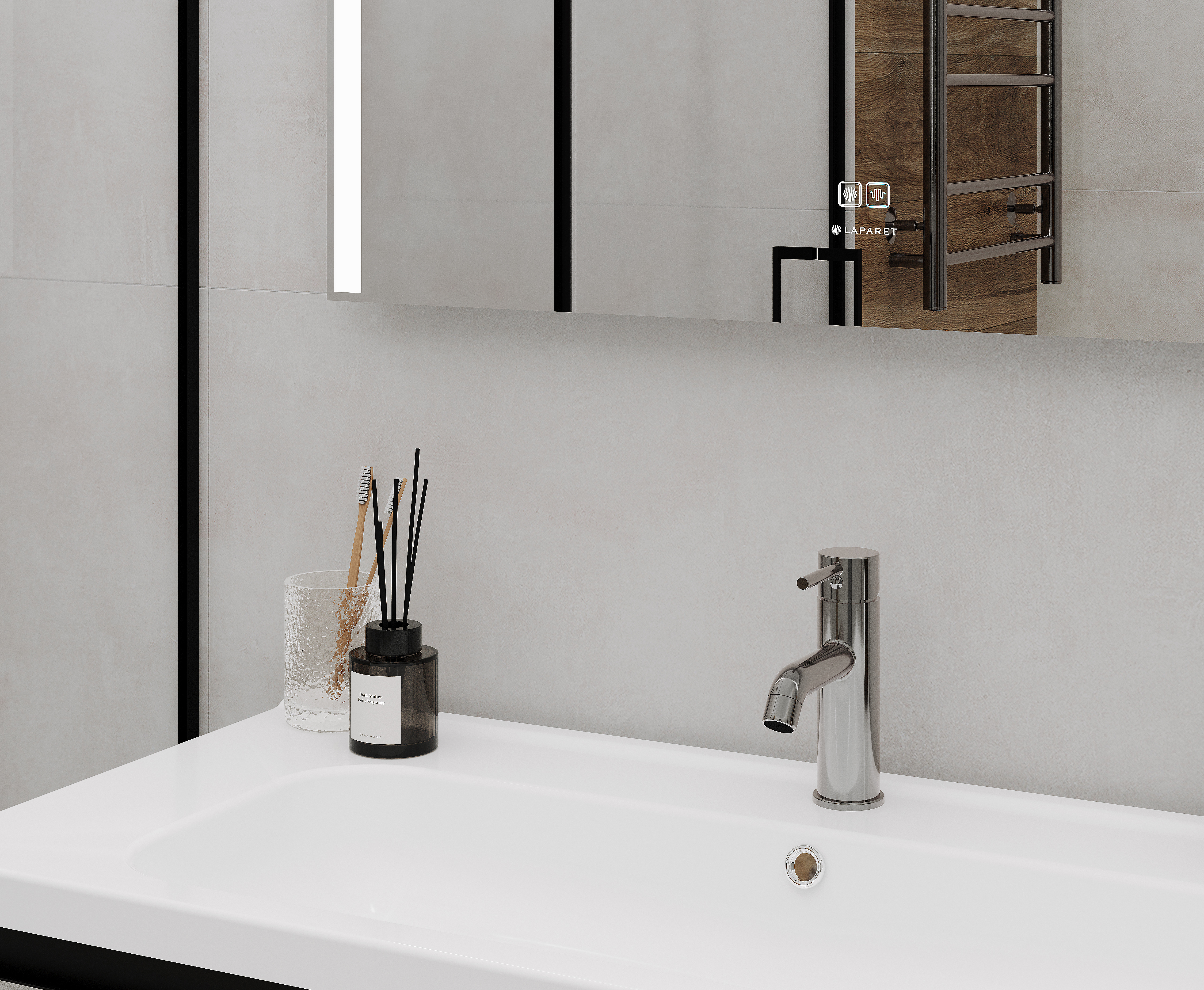 Изображение товара Керамогранит Ceradim Cement strength grey х9999304133 60x120см цвет серый