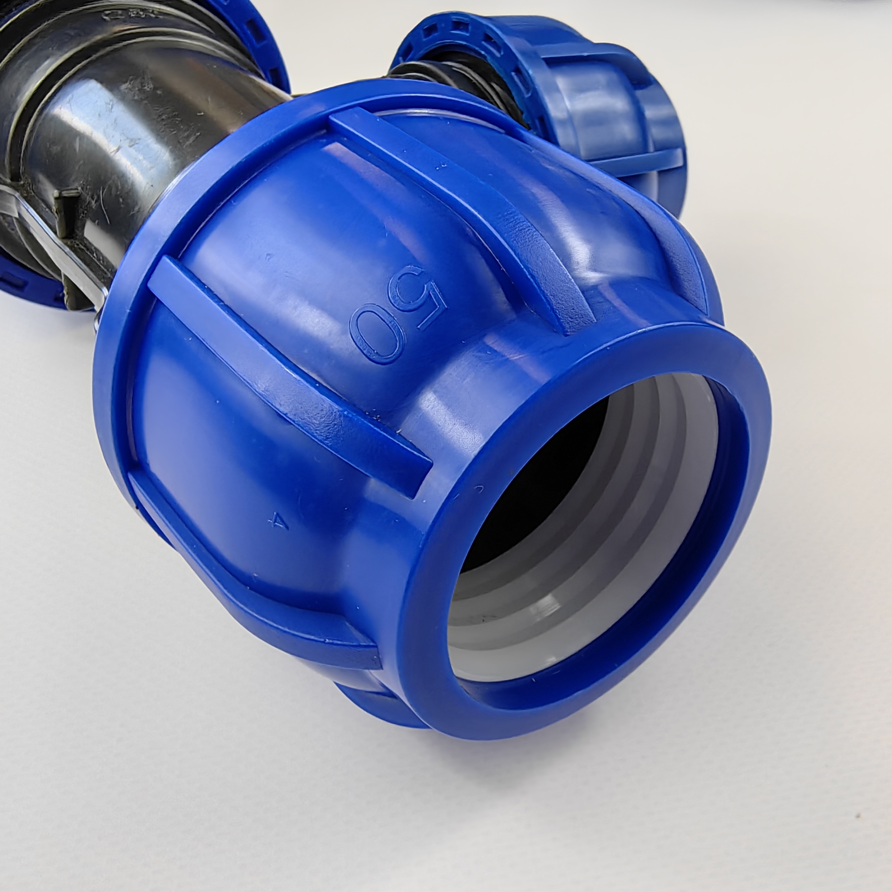 Изображение товара Тройник переходной из полипропилена 50x40x50 мм для водопровода Россия